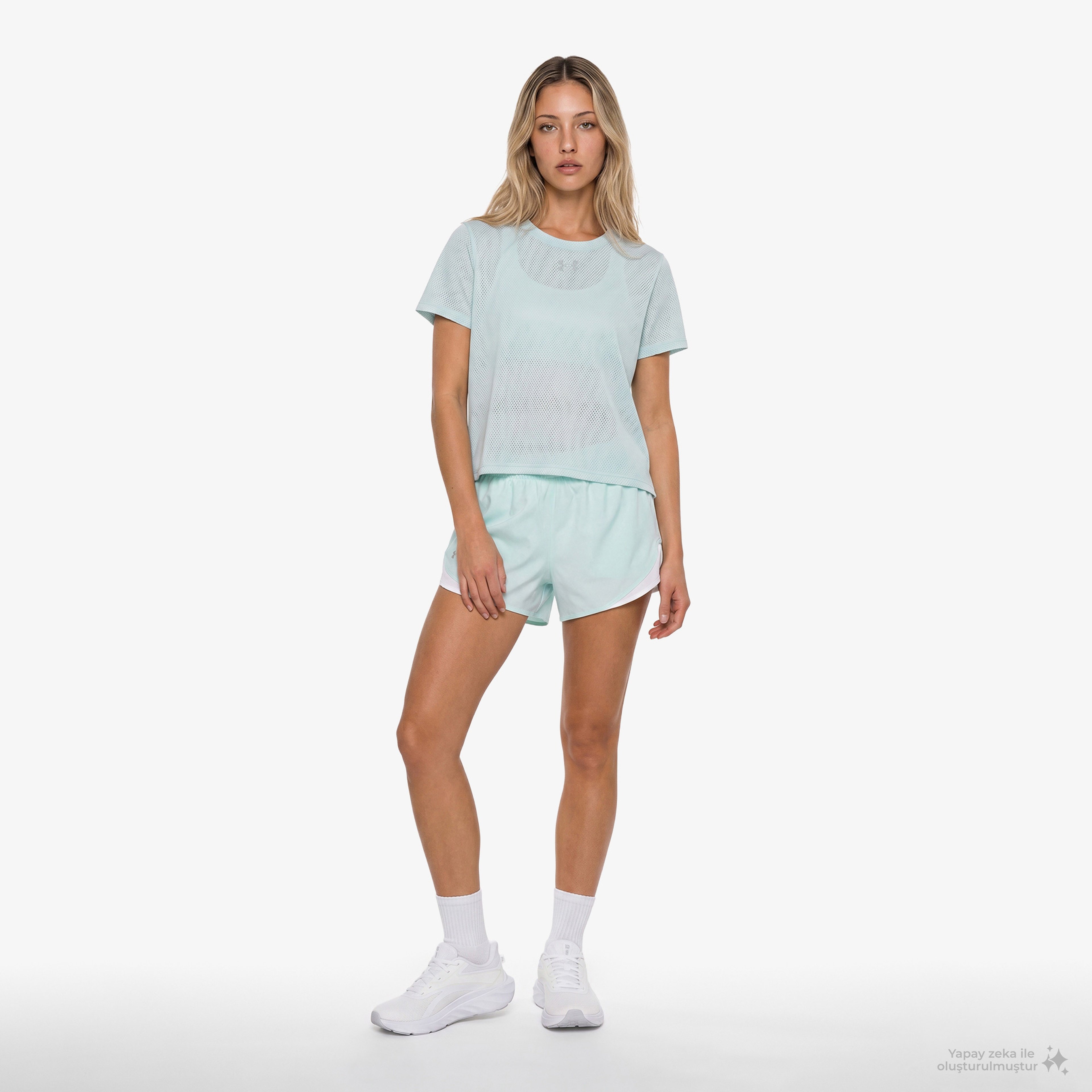 Under Armour Velociti Kadın Yeşil Koşu T-Shirt