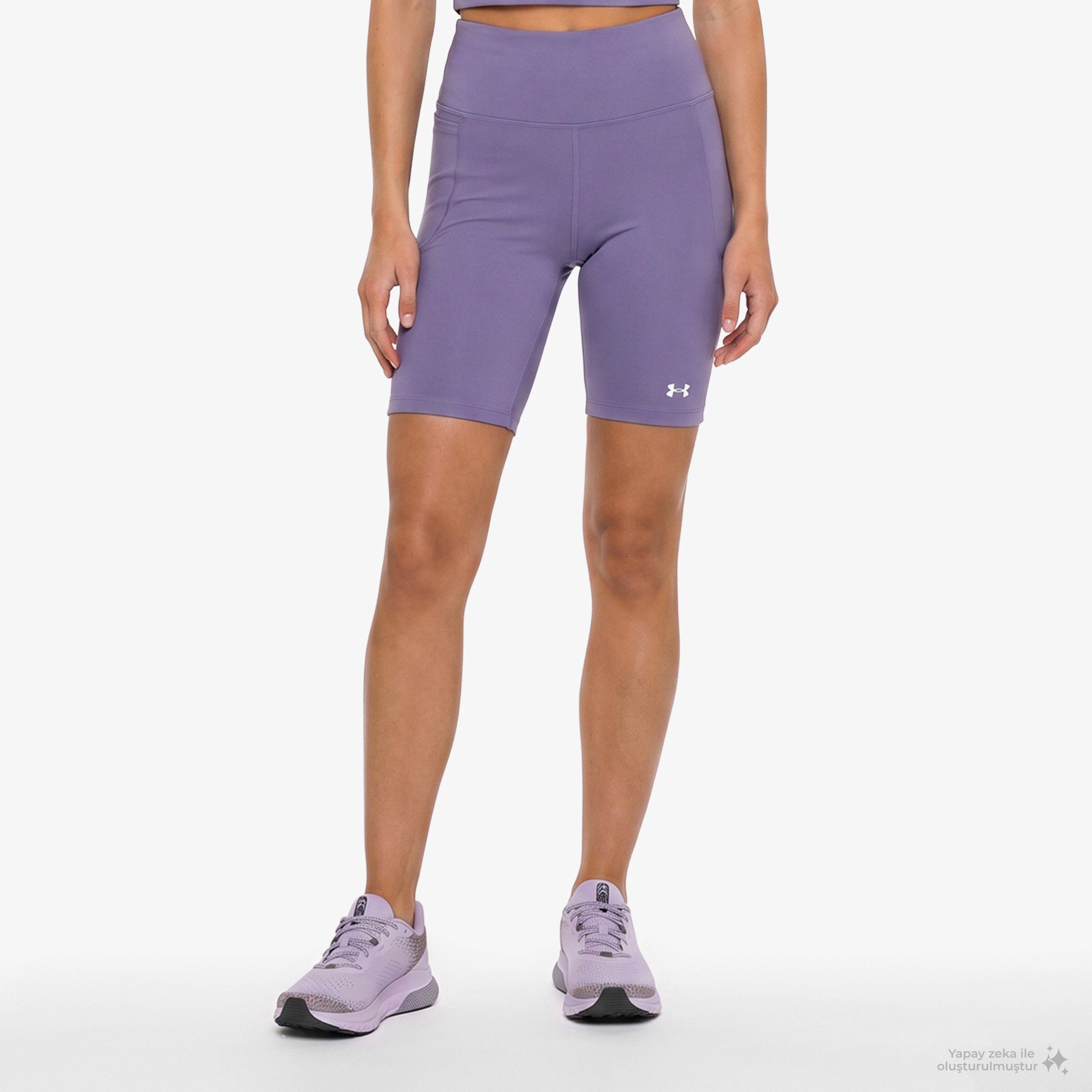 Under Armour Motion Bike Emea Kadın Mor Antrenman Taytı