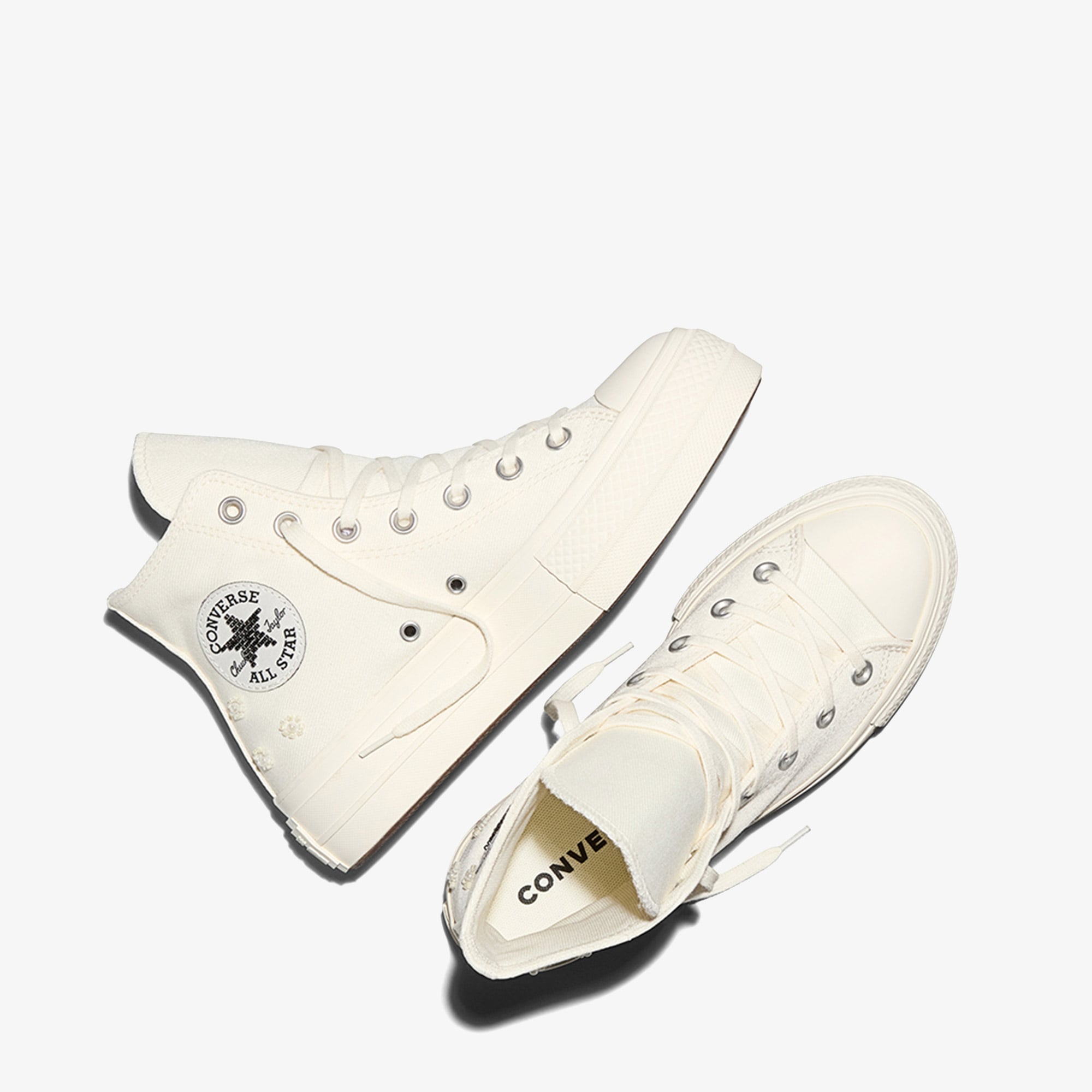 Converse Chuck Taylor All Star Lift Kadın Krem Sneaker