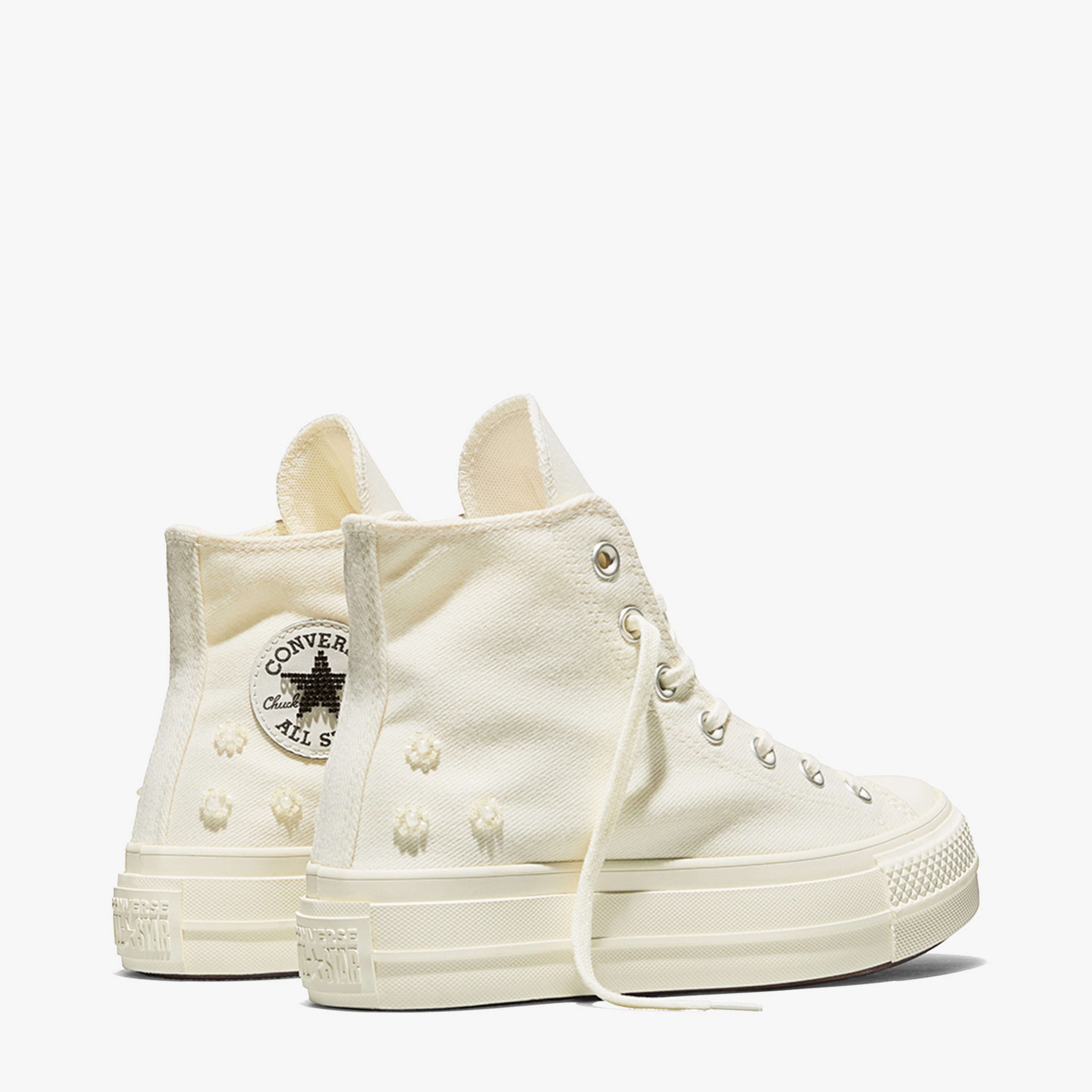 Converse Chuck Taylor All Star Lift Kadın Krem Sneaker