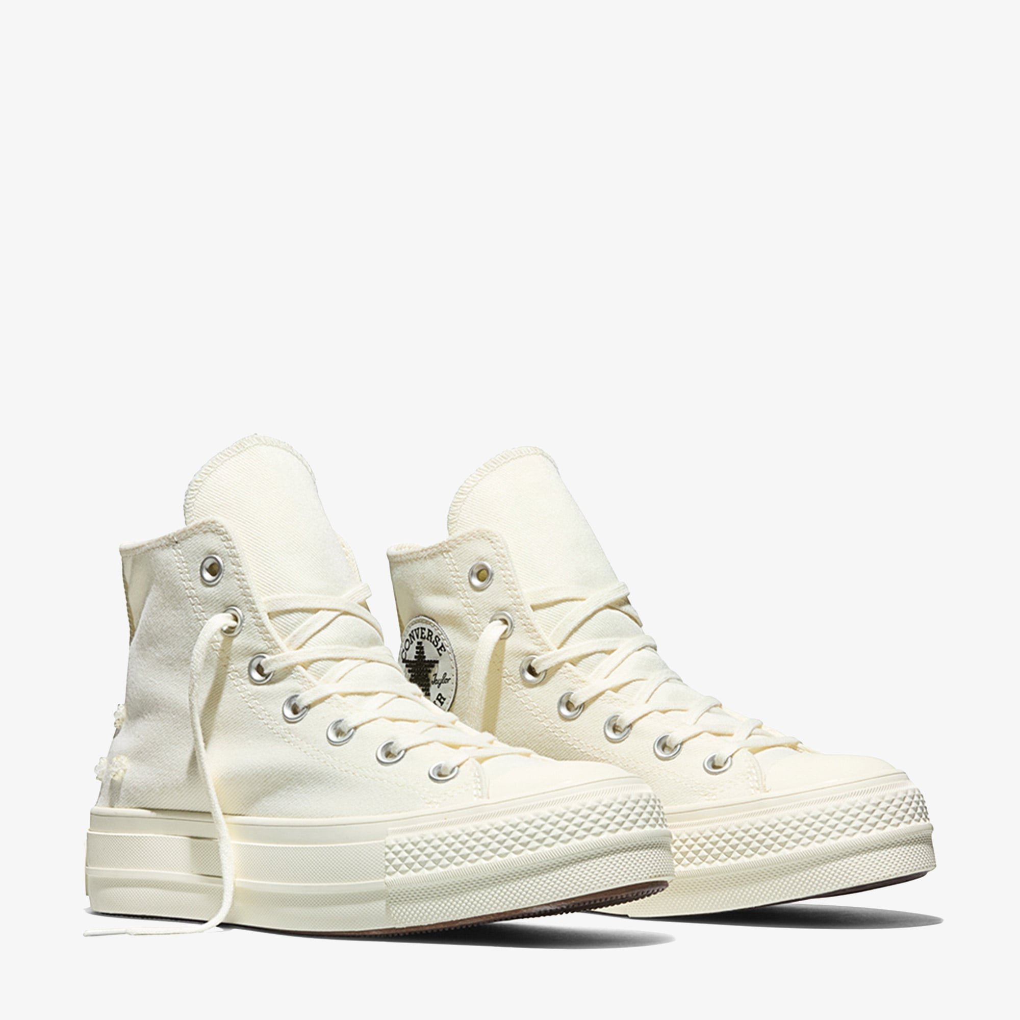 Converse Chuck Taylor All Star Lift Kadın Krem Sneaker