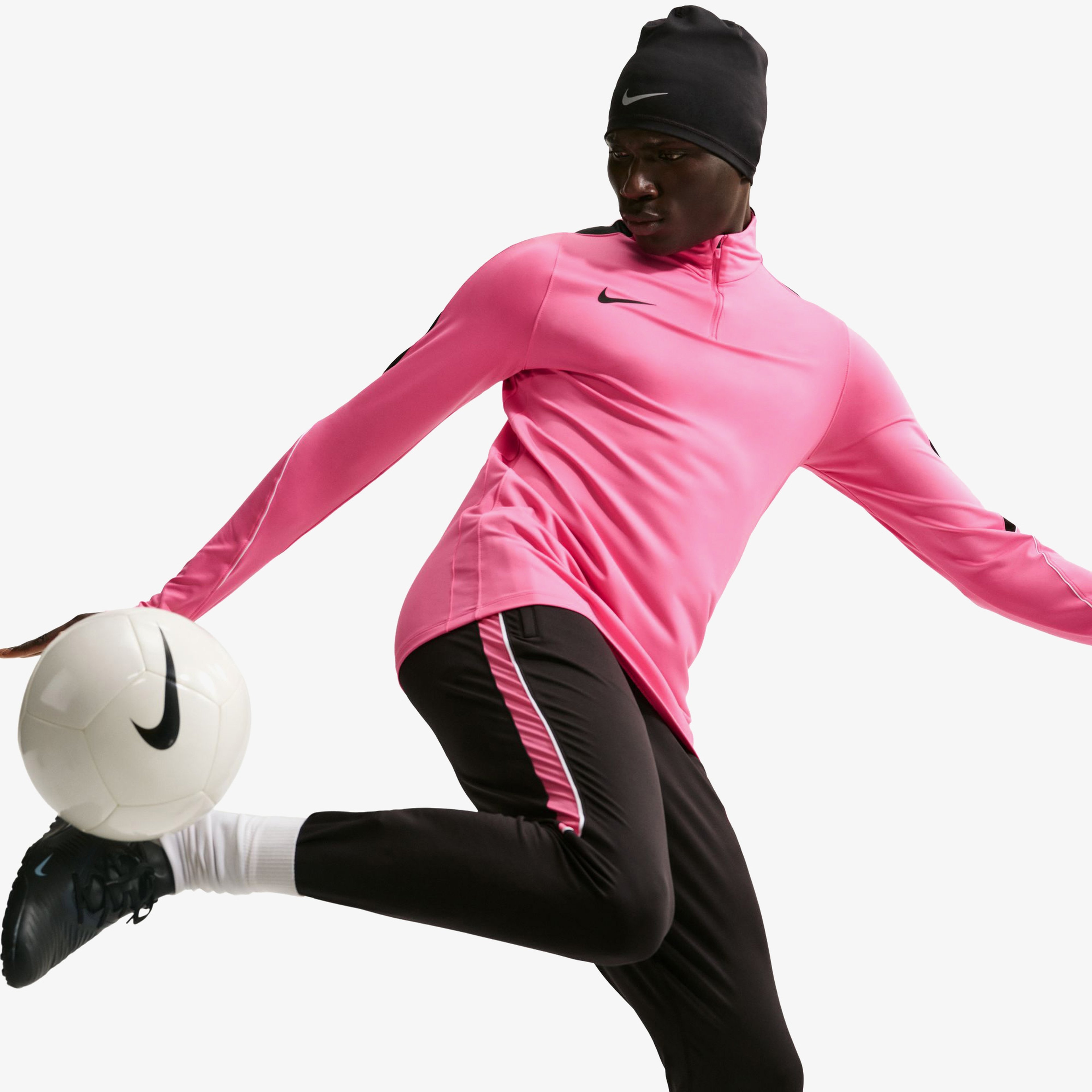 Nike Strike Erkek Pembe Futbol Sweatshirt