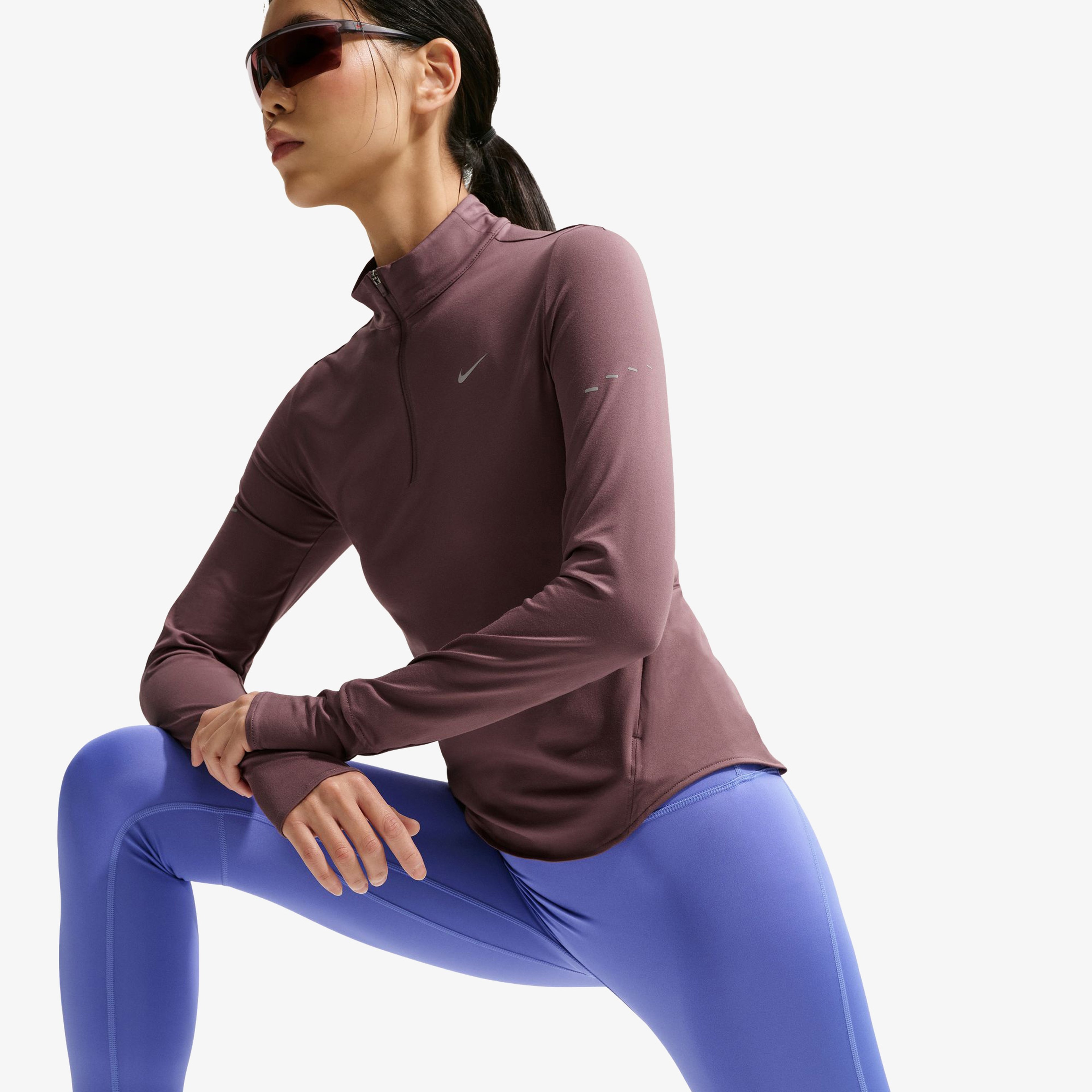 Nike Tempo Kadın Mor Koşu Tayt