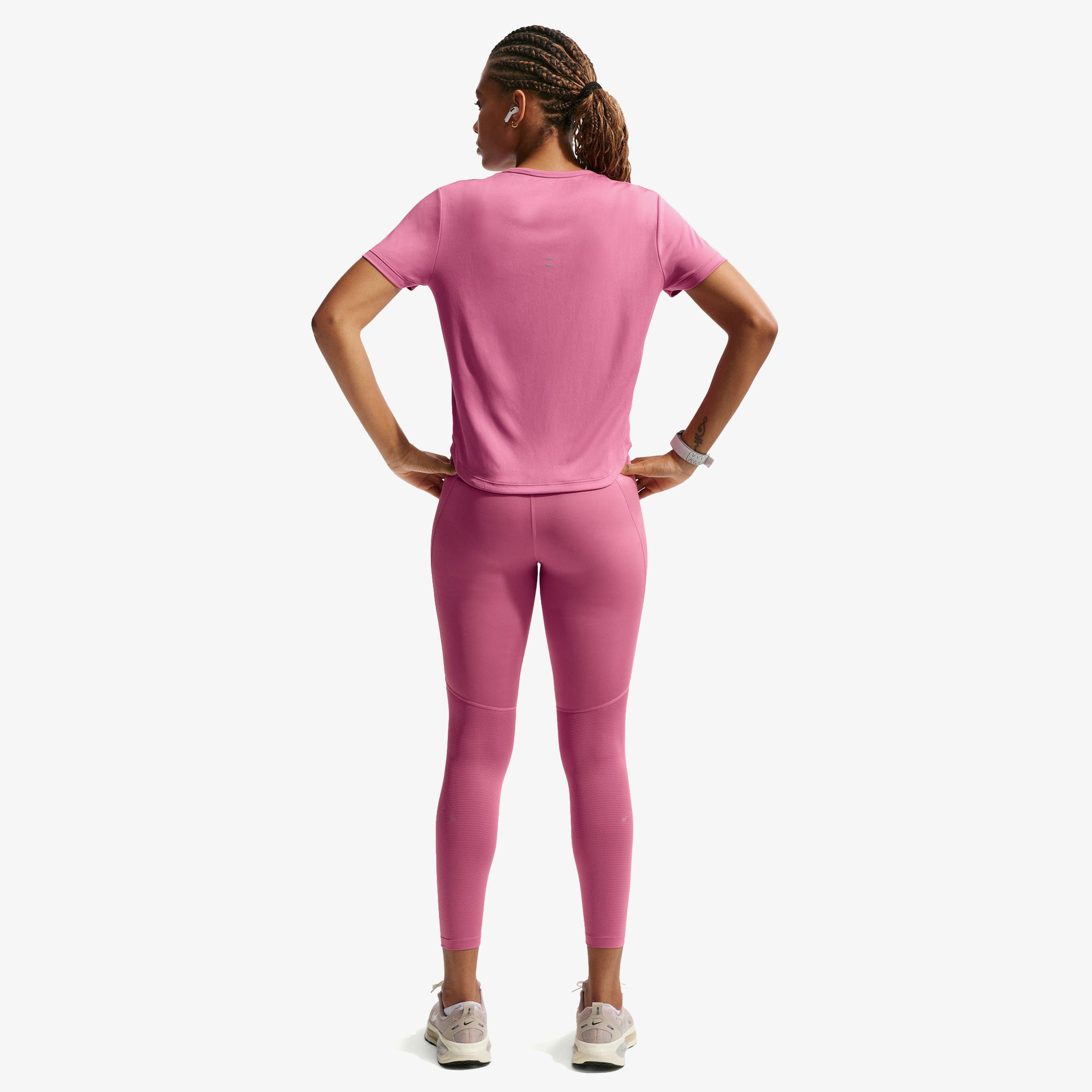 Nike Tempo Dri-FIT Ss Top Kadın Pembe Koşu T-Shirt