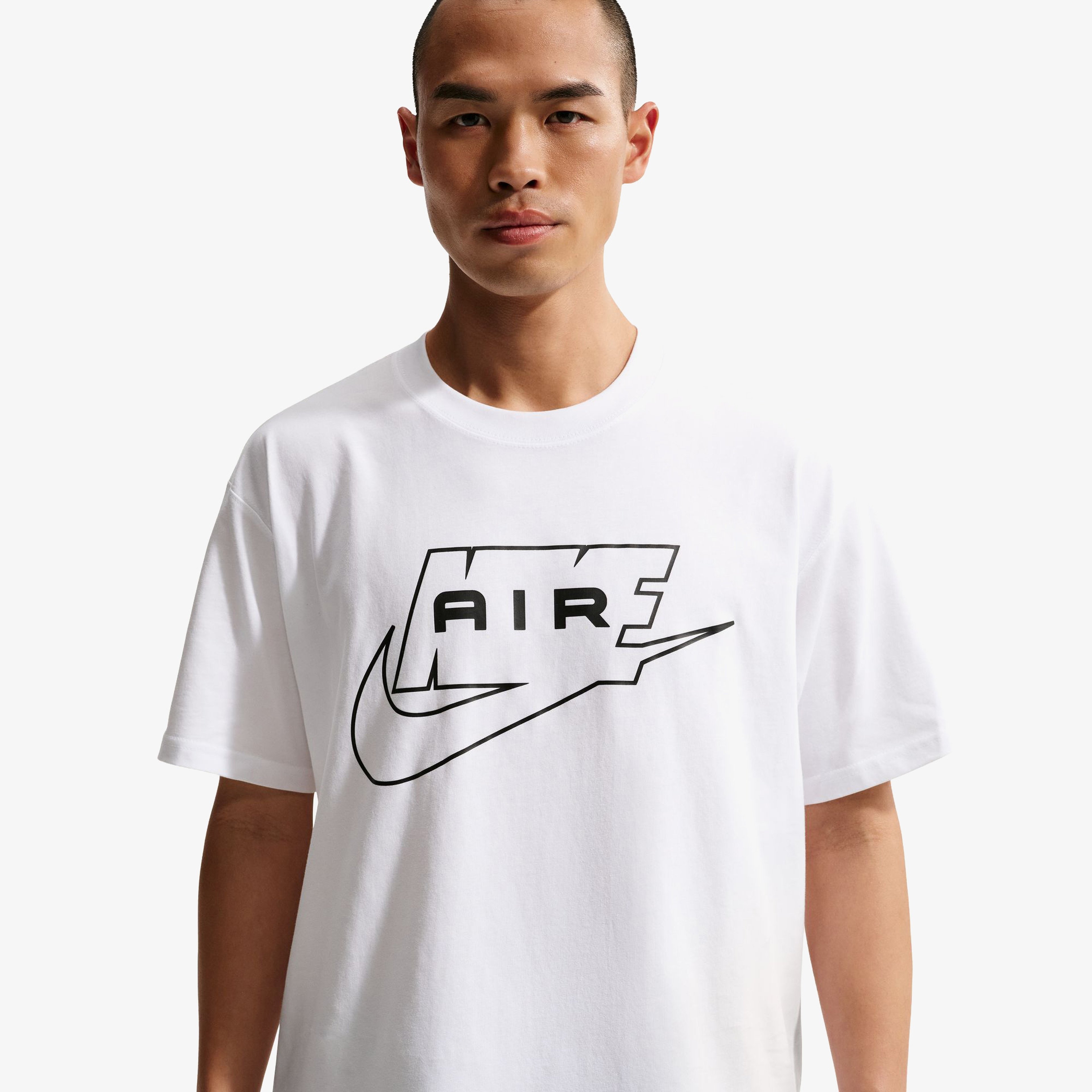 Nike Sportswear Erkek Beyaz T-Shirt