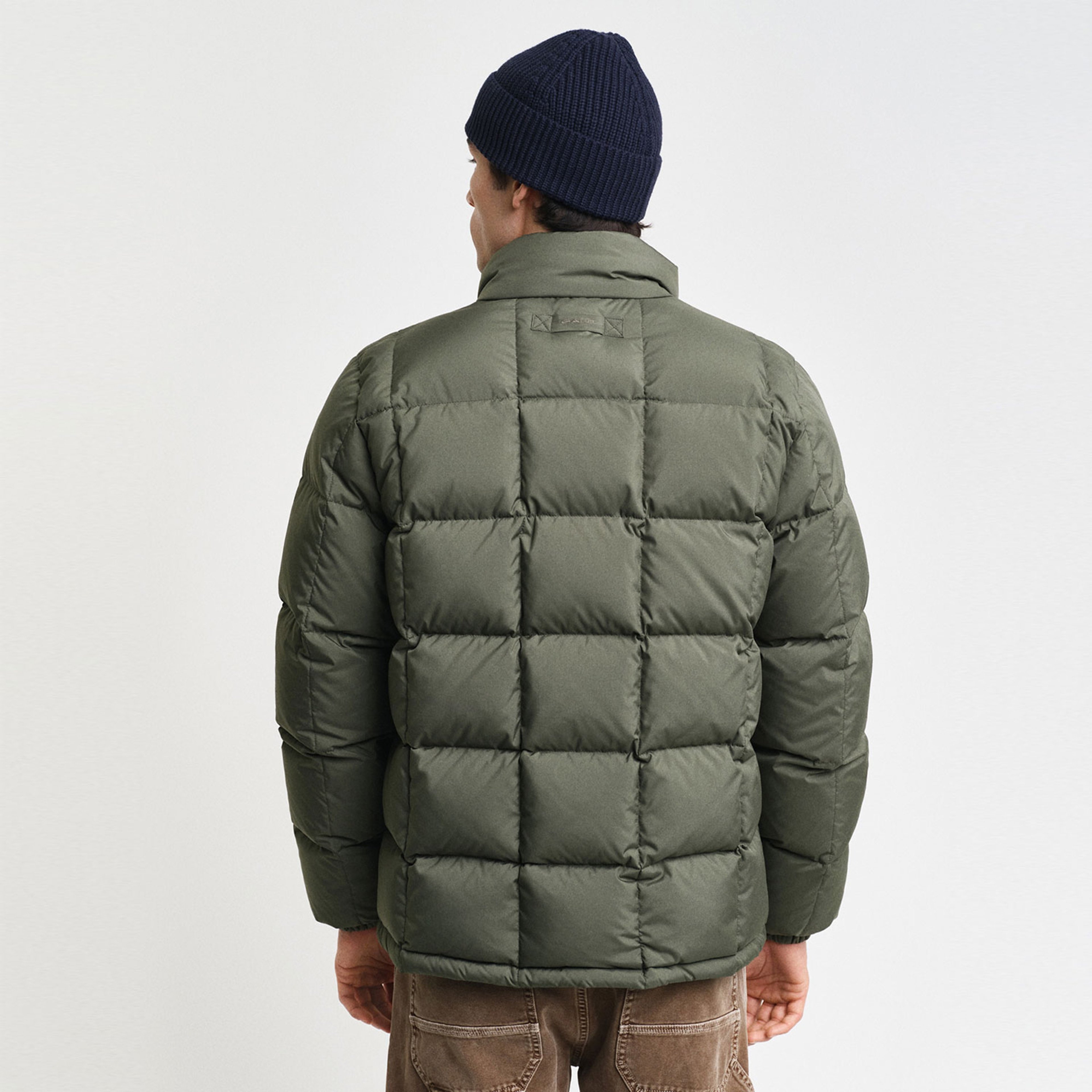 GANT Erkek Yeşil Regular Fit Uzun Kollu Mont