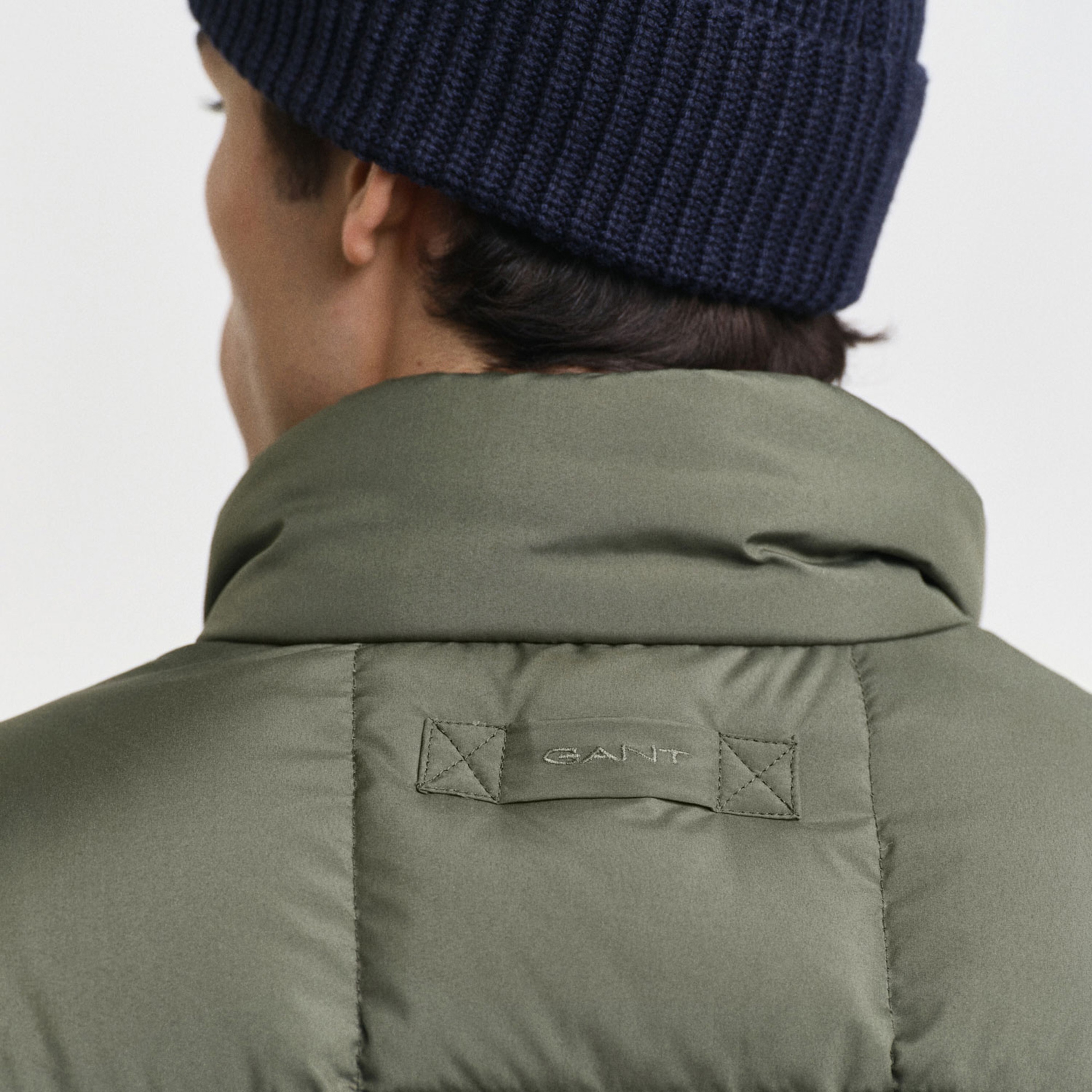 GANT Erkek Yeşil Regular Fit Uzun Kollu Mont