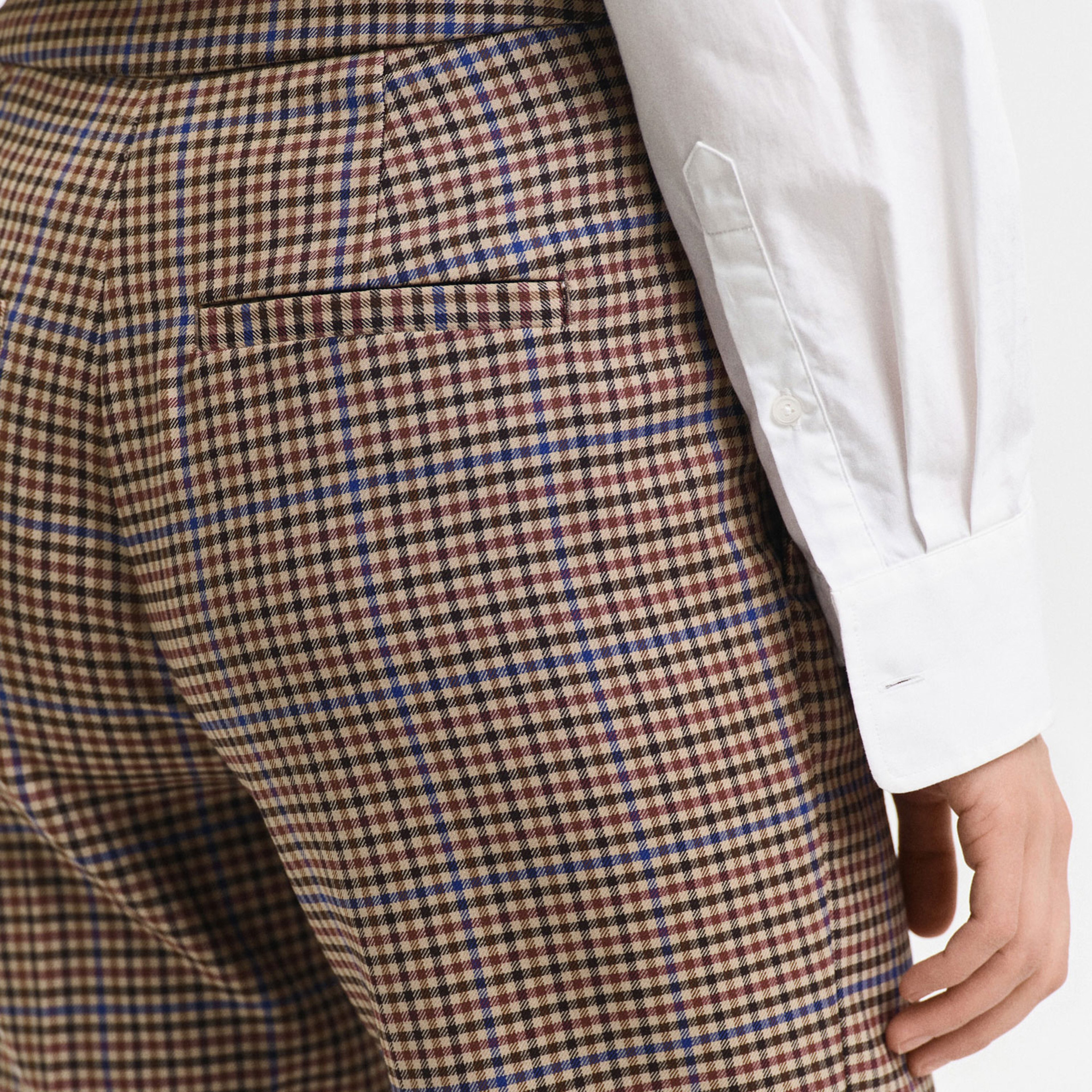 GANT Kadın Kahverengi Relaxed Fit Pantolon