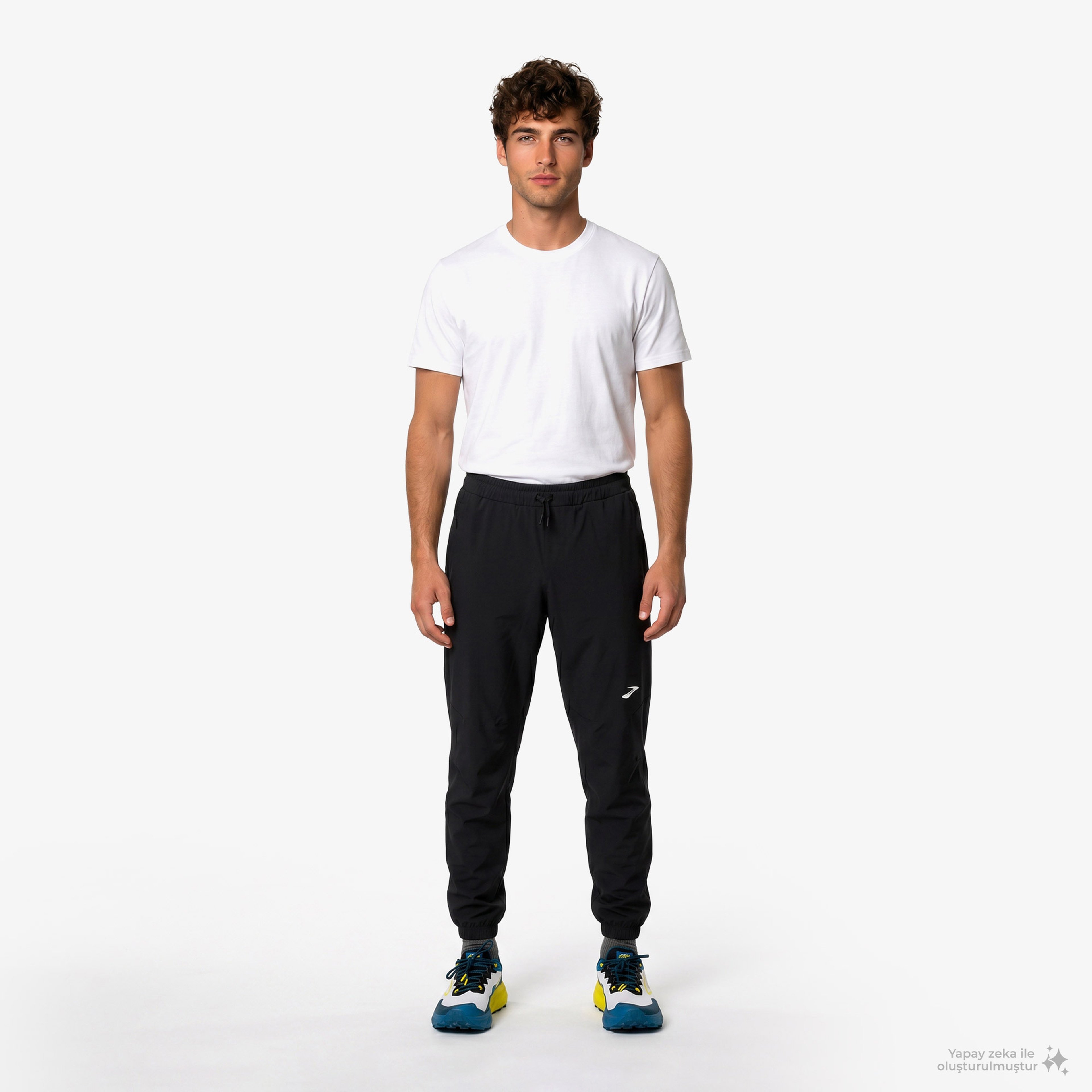 Brooks High Point Waterproof Pant Erkek Siyah Pantolon