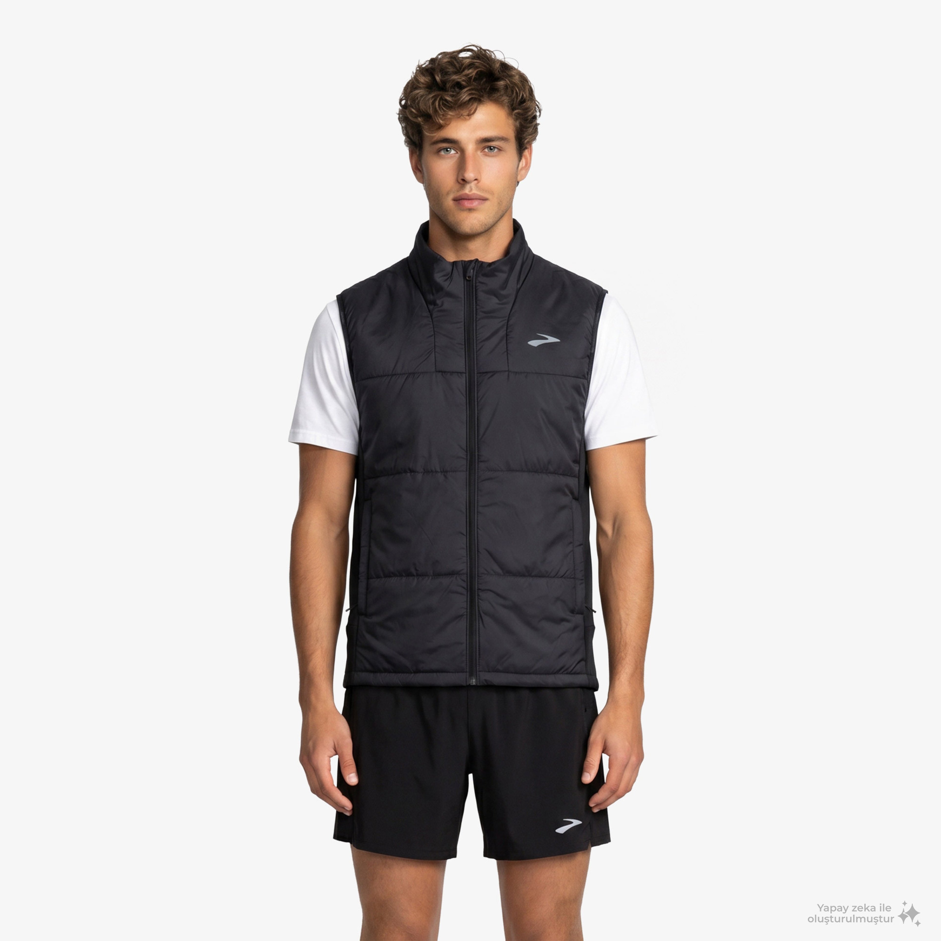 Brooks Shield Hybrid Vest 3.0 Erkek Siyah Yelek