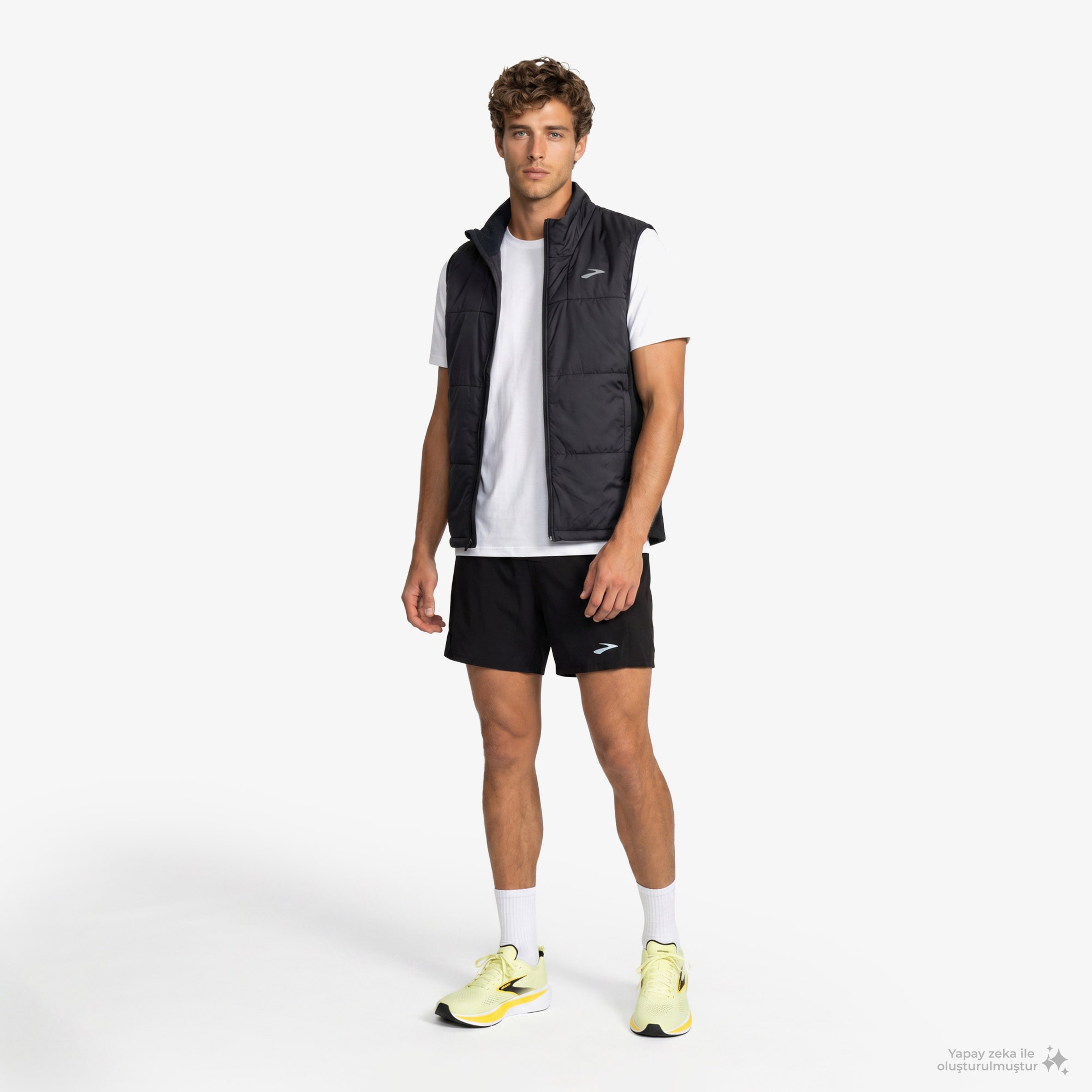 Brooks Shield Hybrid Vest 3.0 Erkek Siyah Yelek