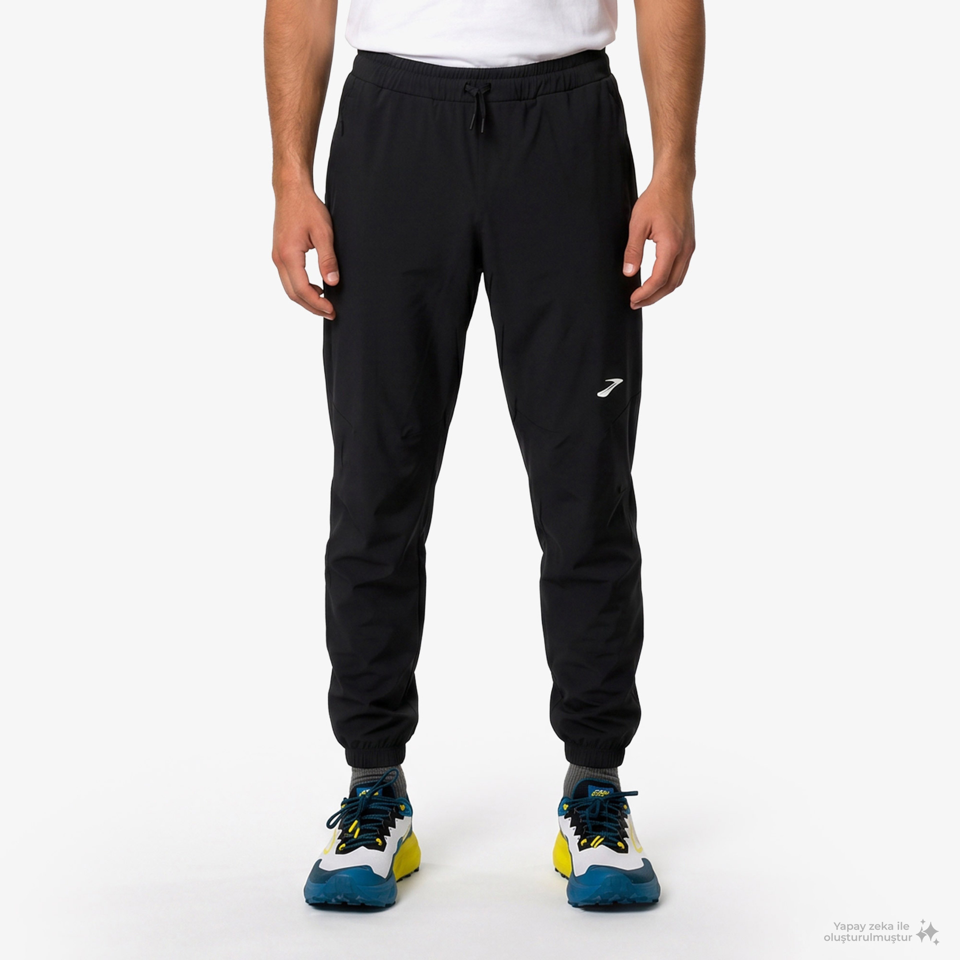 Brooks High Point Waterproof Pant Erkek Siyah Pantolon