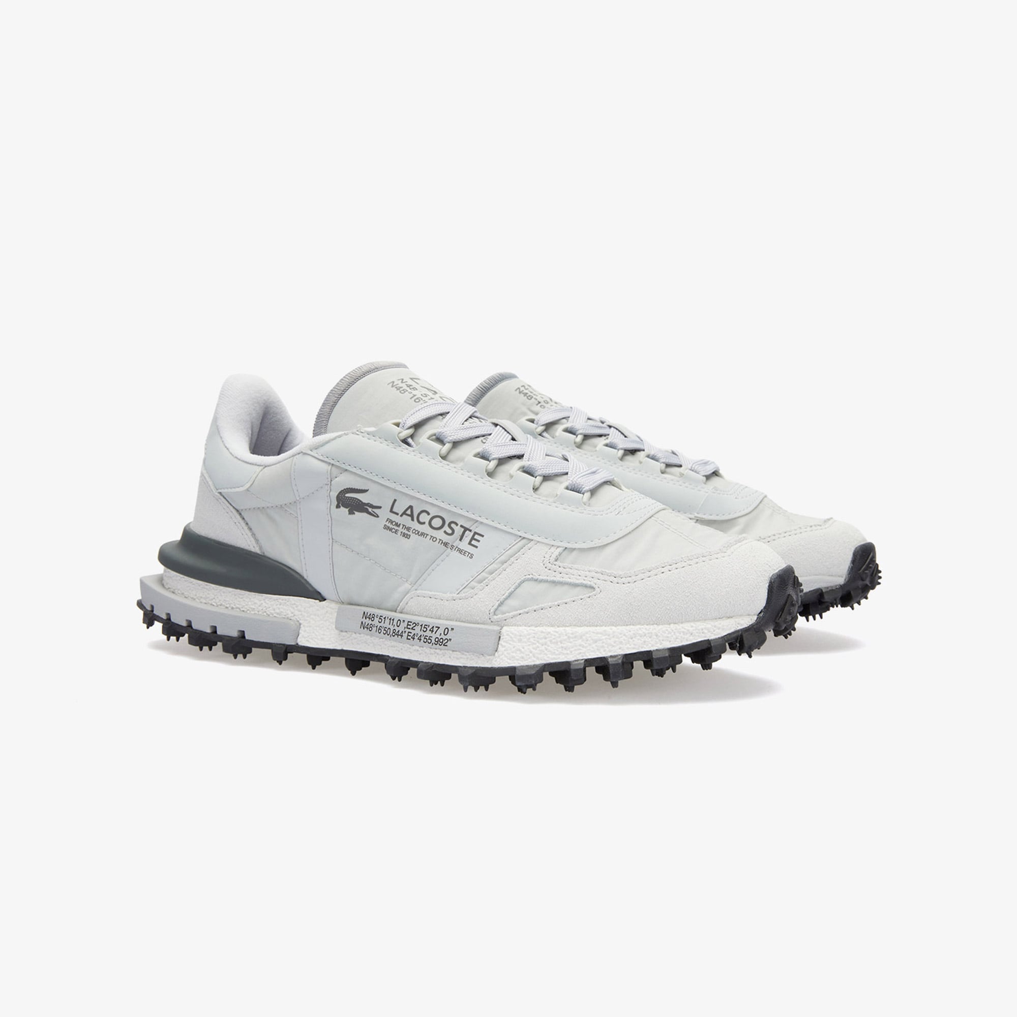 Lacoste Elite Active Erkek Gri Spor Ayakkabı