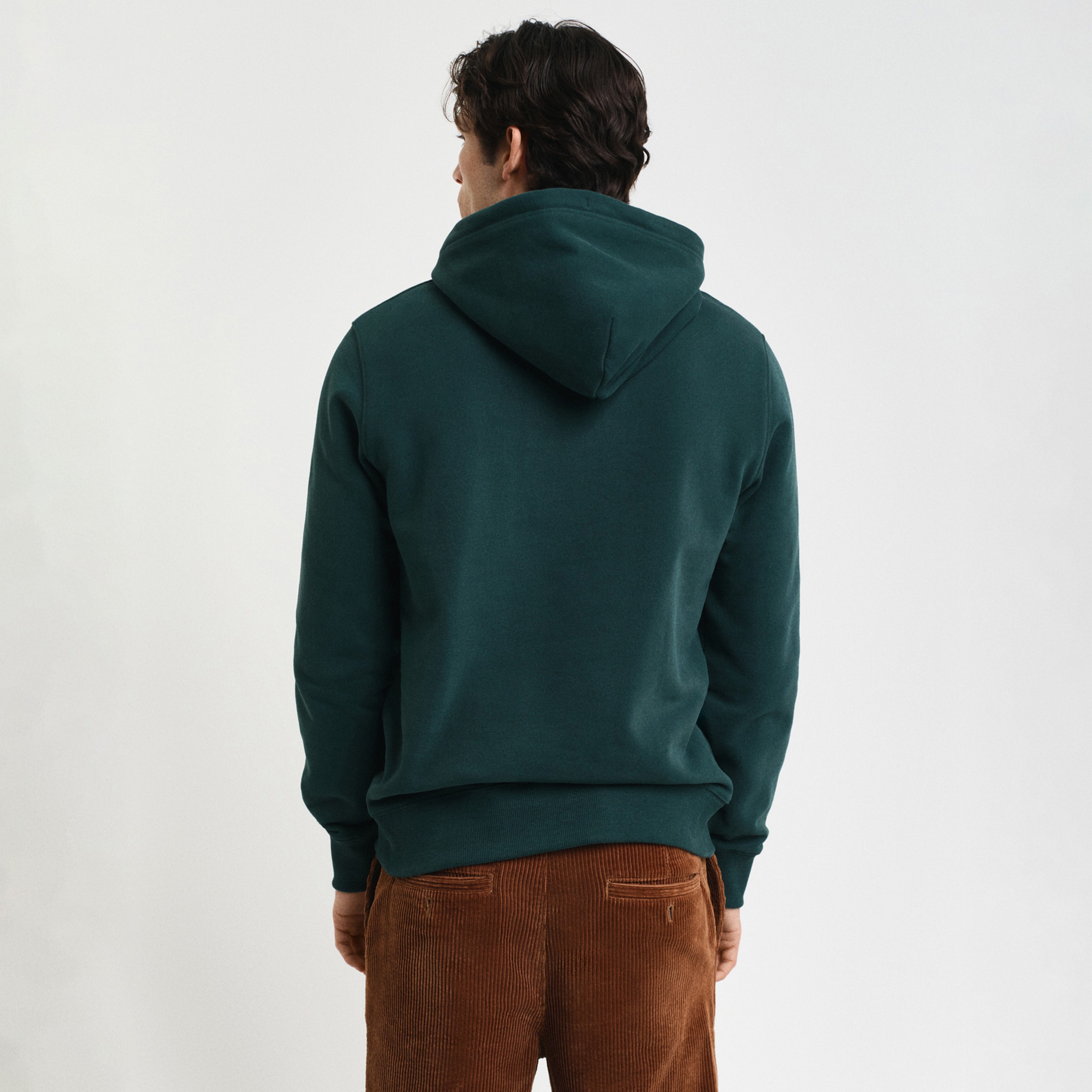 GANT Erkek Yeşil Baskılı Uzun Kollu Sweatshirt