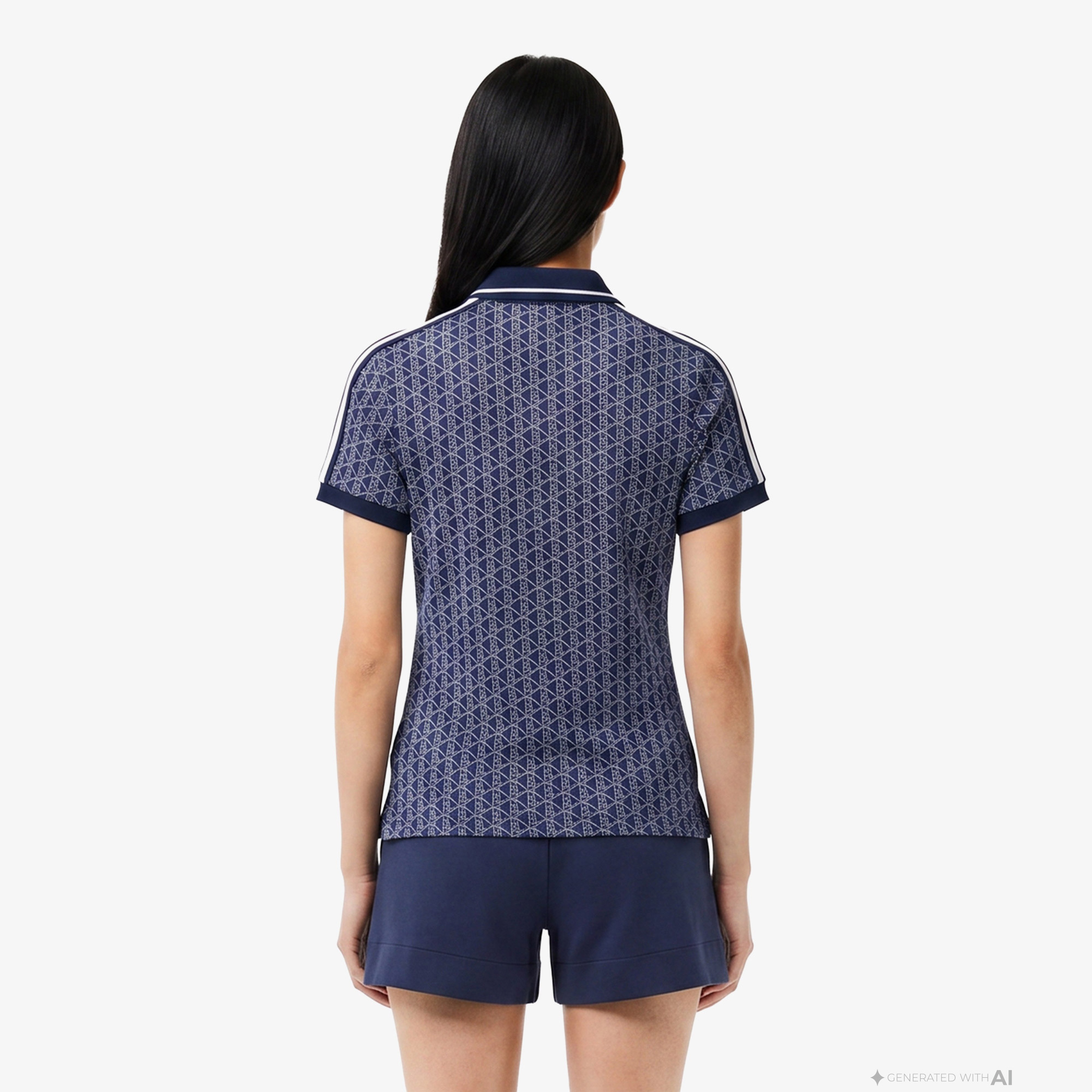 Lacoste Kadın Lacivert Polo