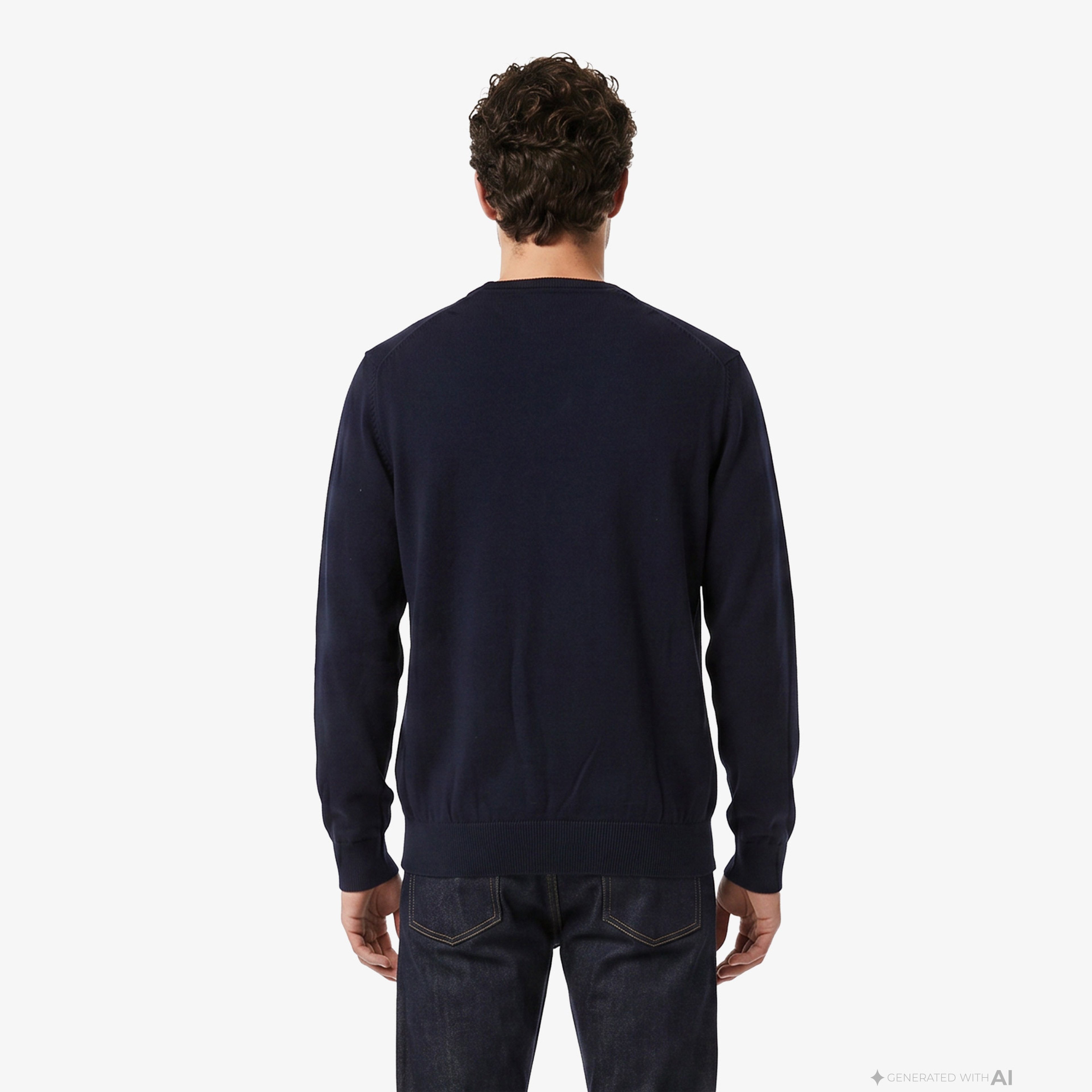 Lacoste Erkek Lacivert Triko