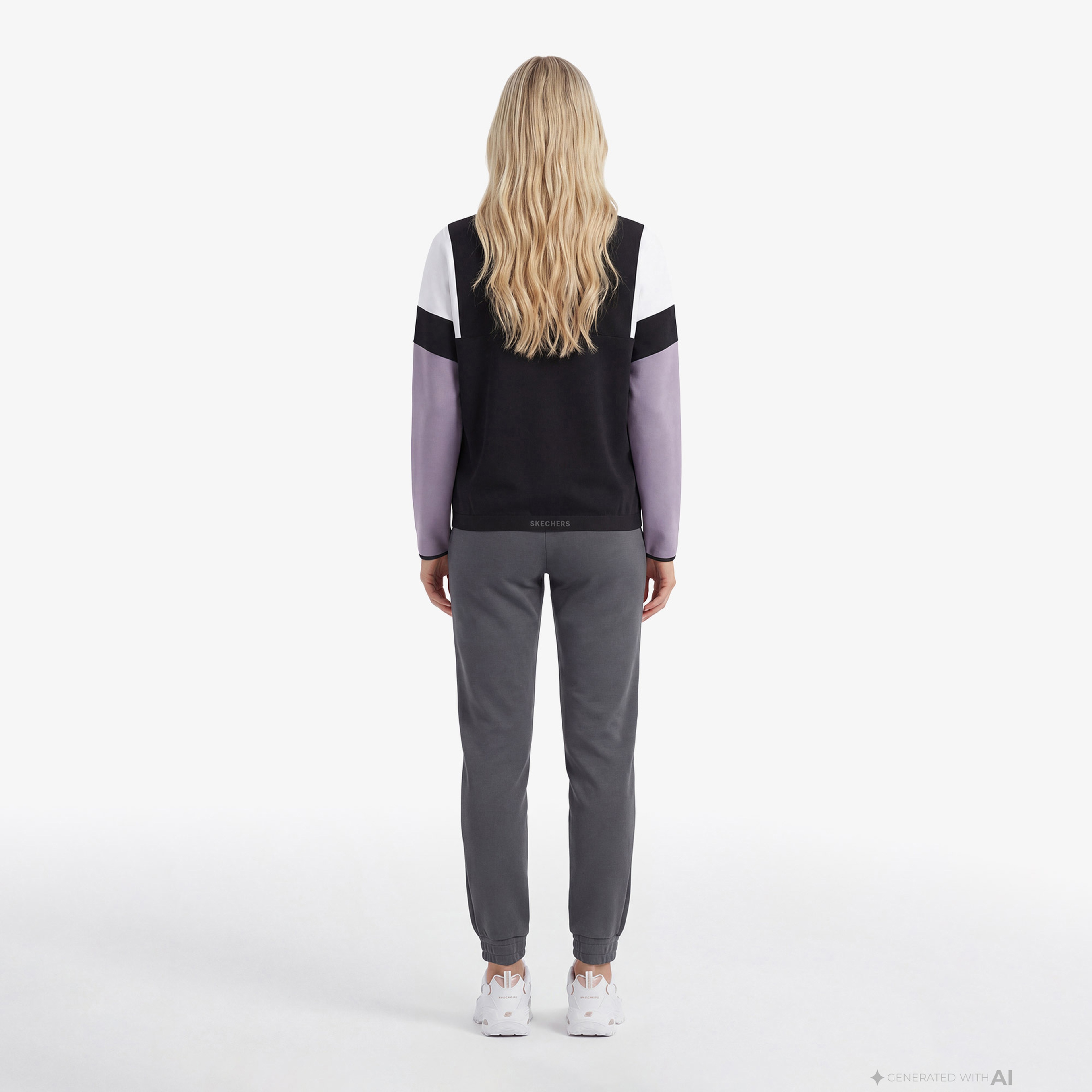 Skechers Lw Fleece Jogger Kadın Gri Günlük Eşofman Altı