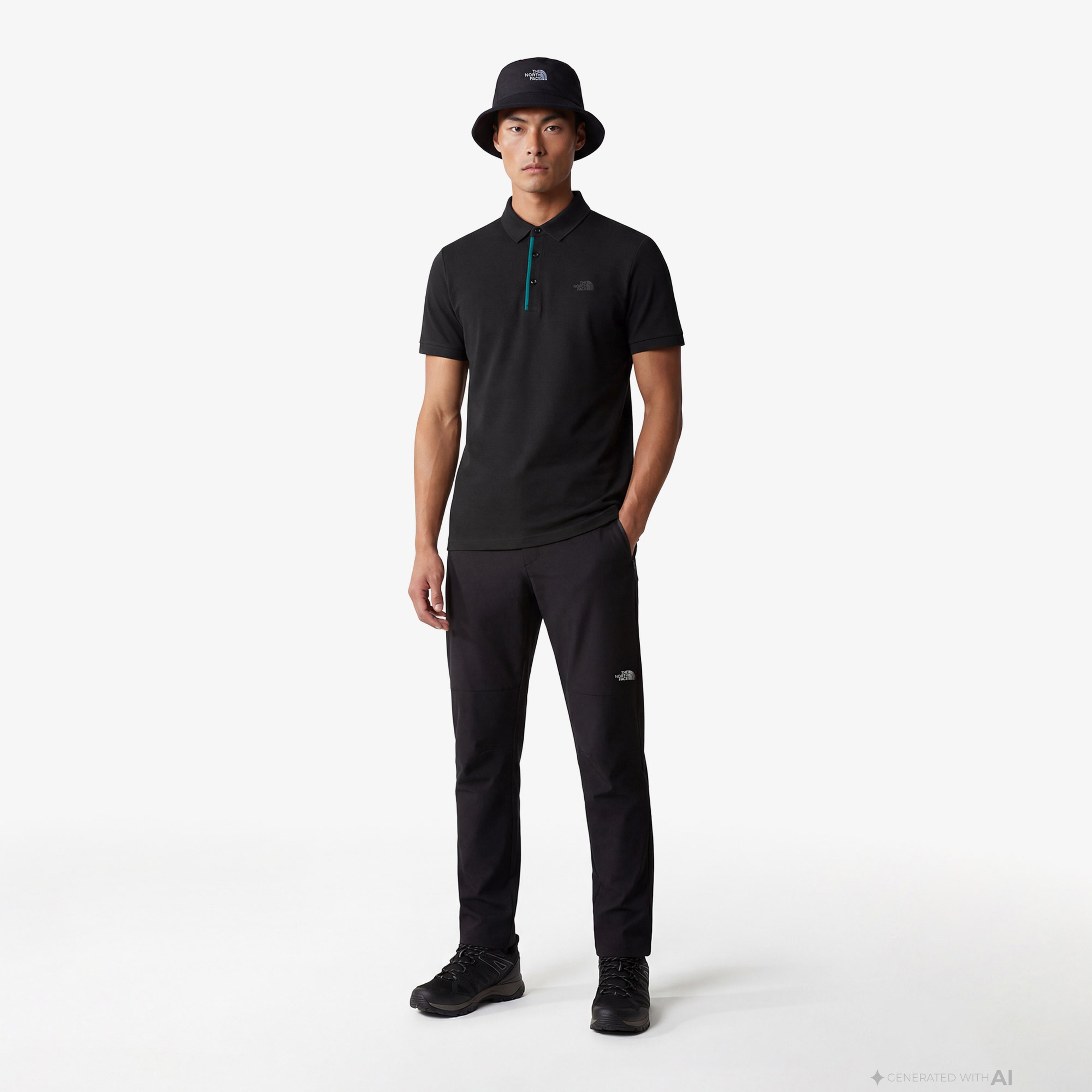 The North Face Quest Softshell Regular Fit Erkek Siyah Outdoor Pantolon