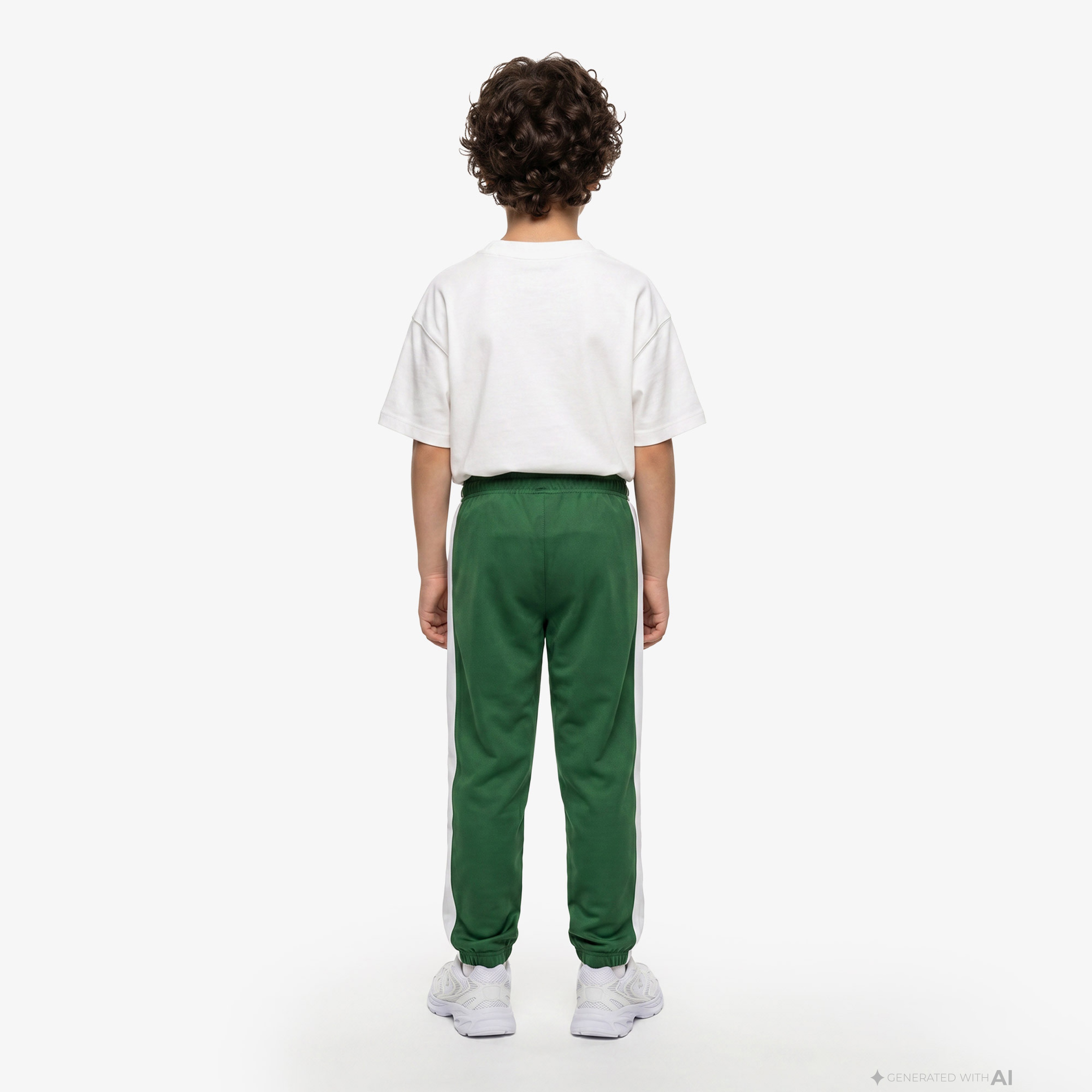 Lacoste Sportsuit Colorblock Track Çocuk Yeşil Eşofman Altı