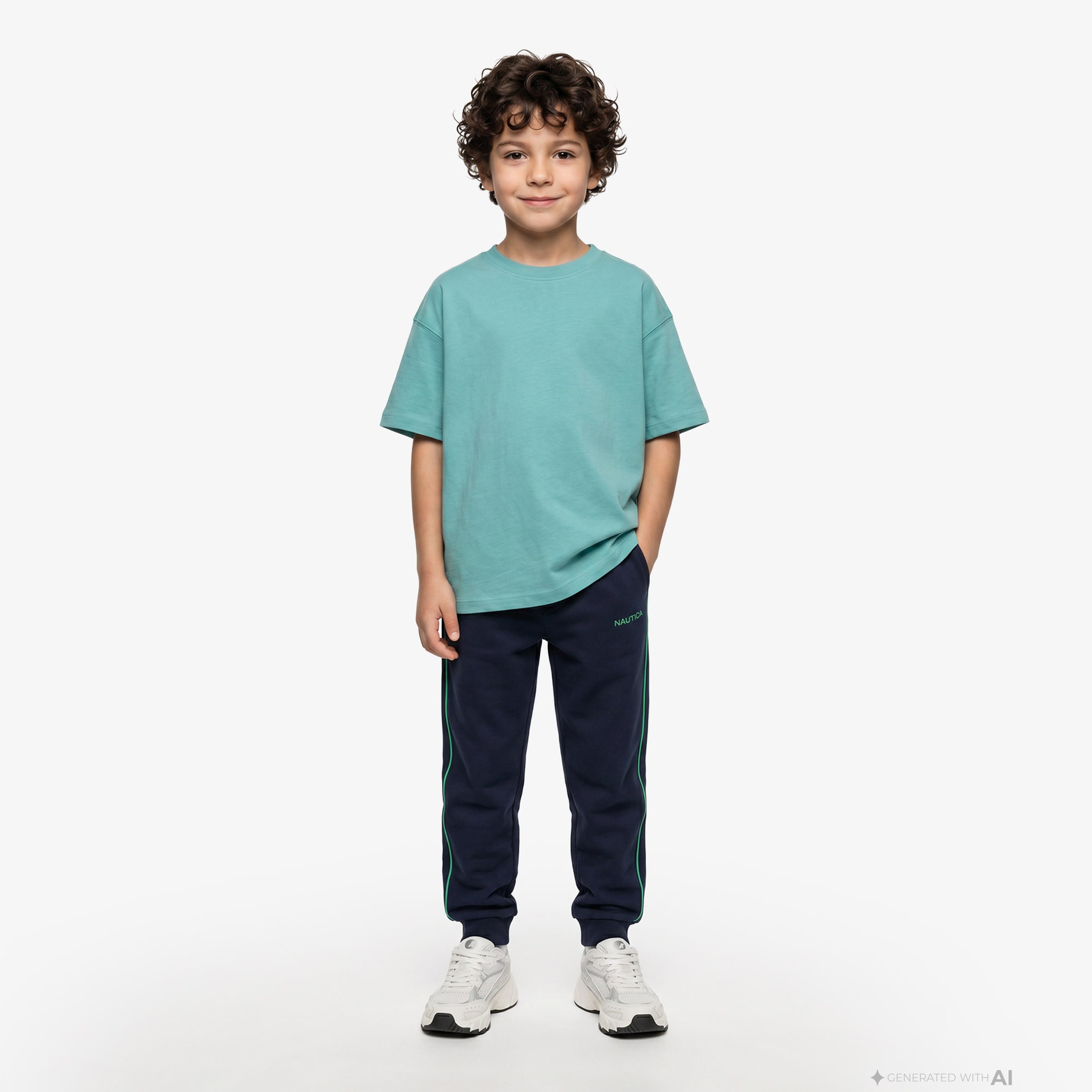 Nautica Knit Active Bottom Çocuk Lacivert Eşofman Altı