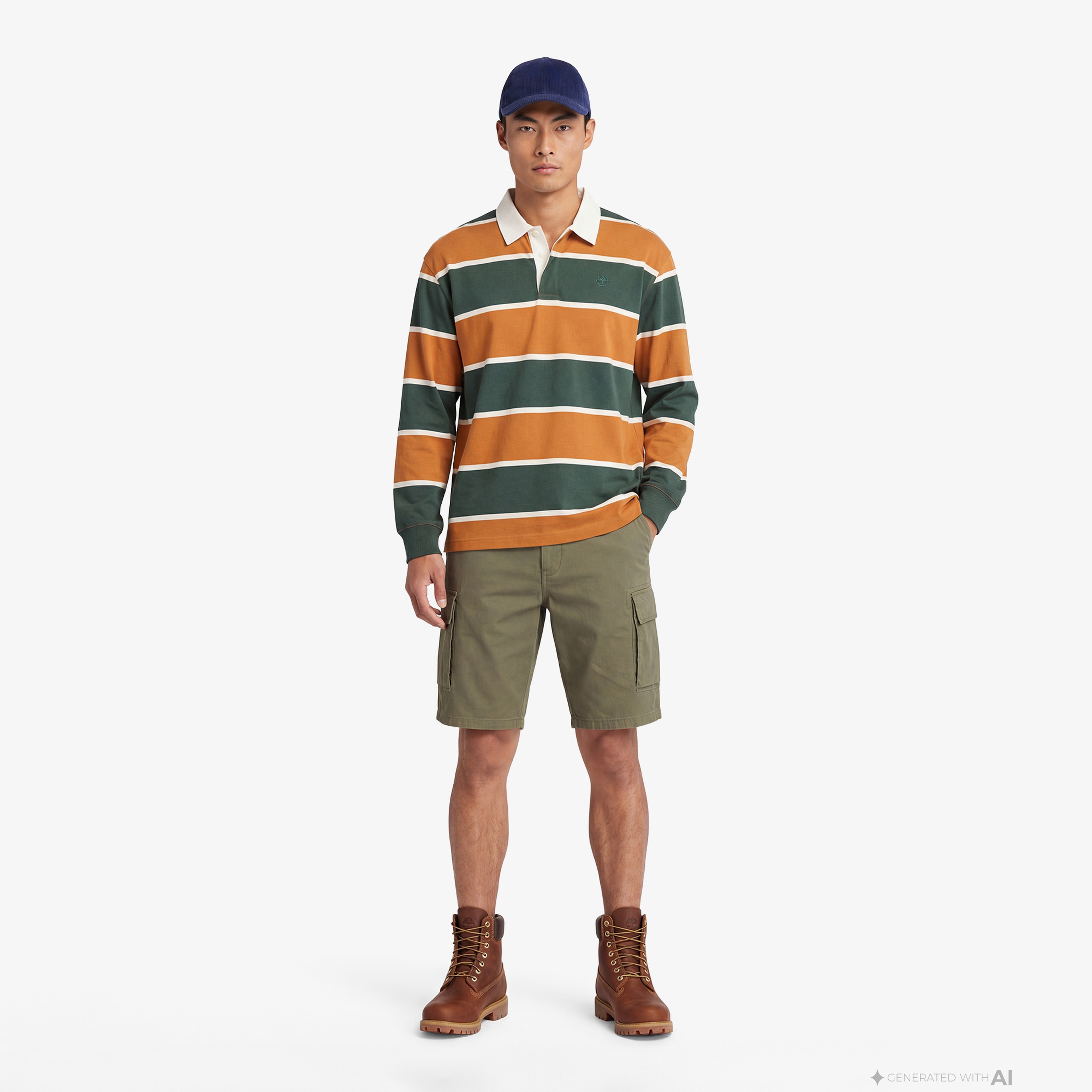 Timberland Brookline Poplin Cargo C Erkek Haki Şort