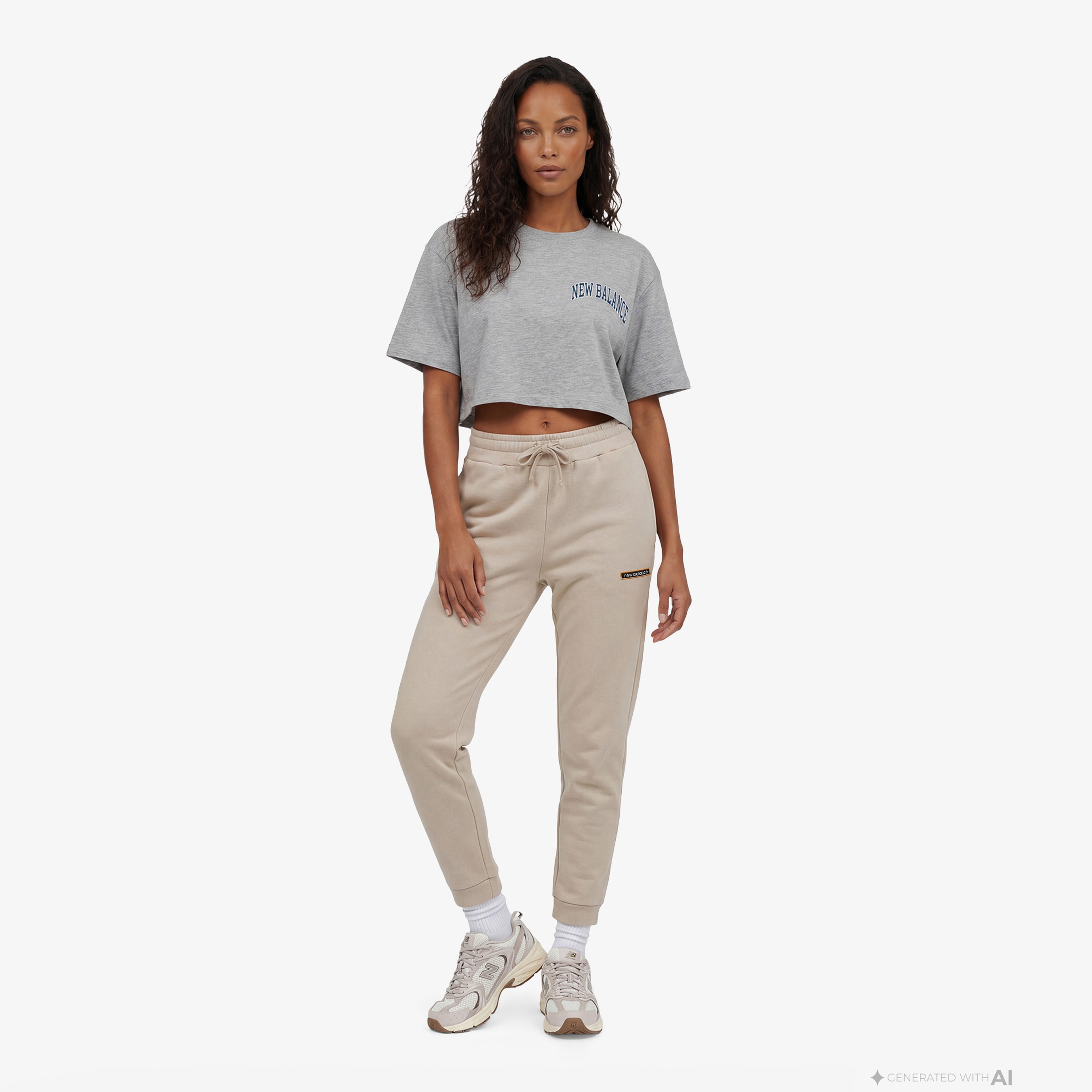 New Balance WNP3406 Kadın Bej Pantolon