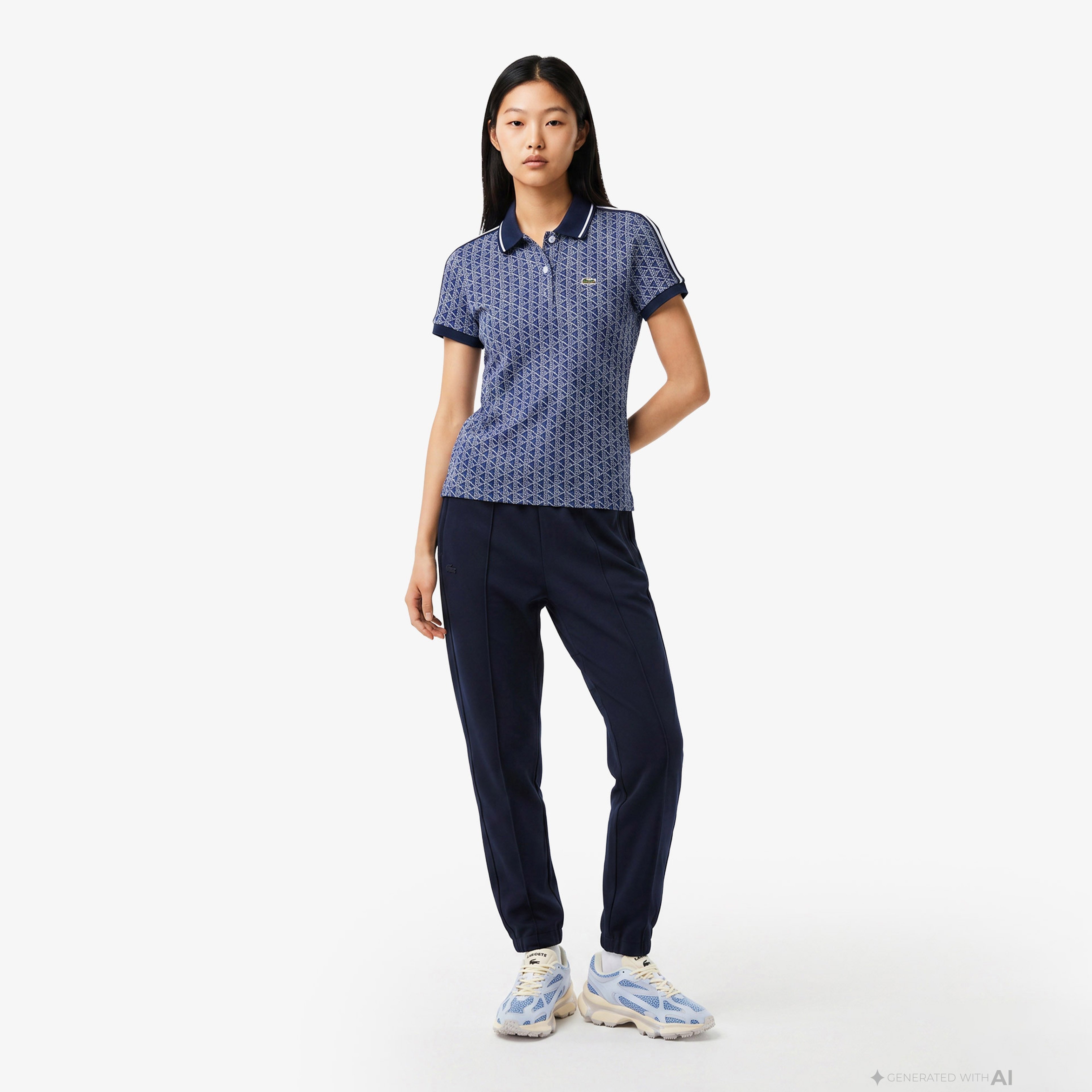 Lacoste Kadın Jogger Lacivert Pantolon