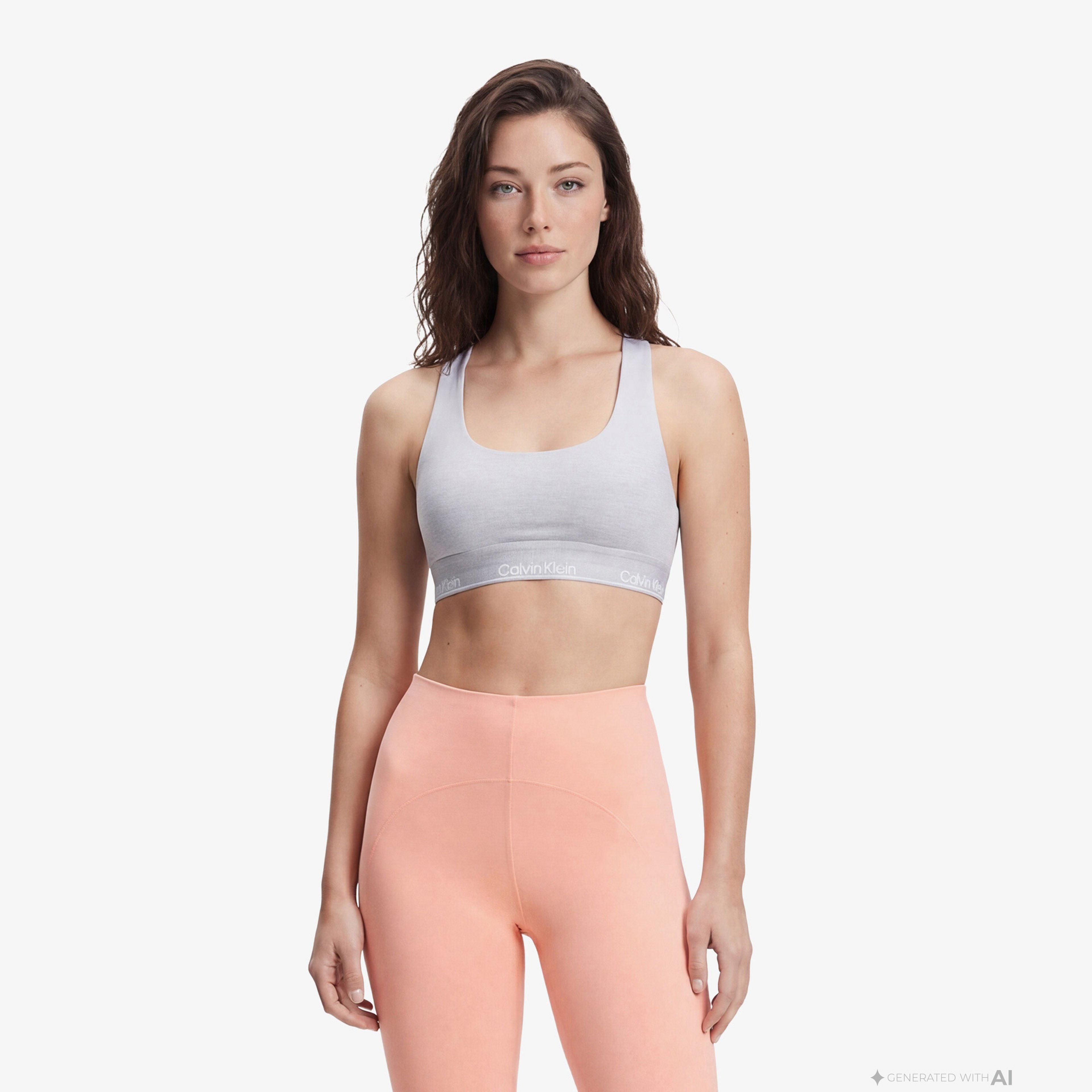Calvin Klein Medium Kadın Gri Bra