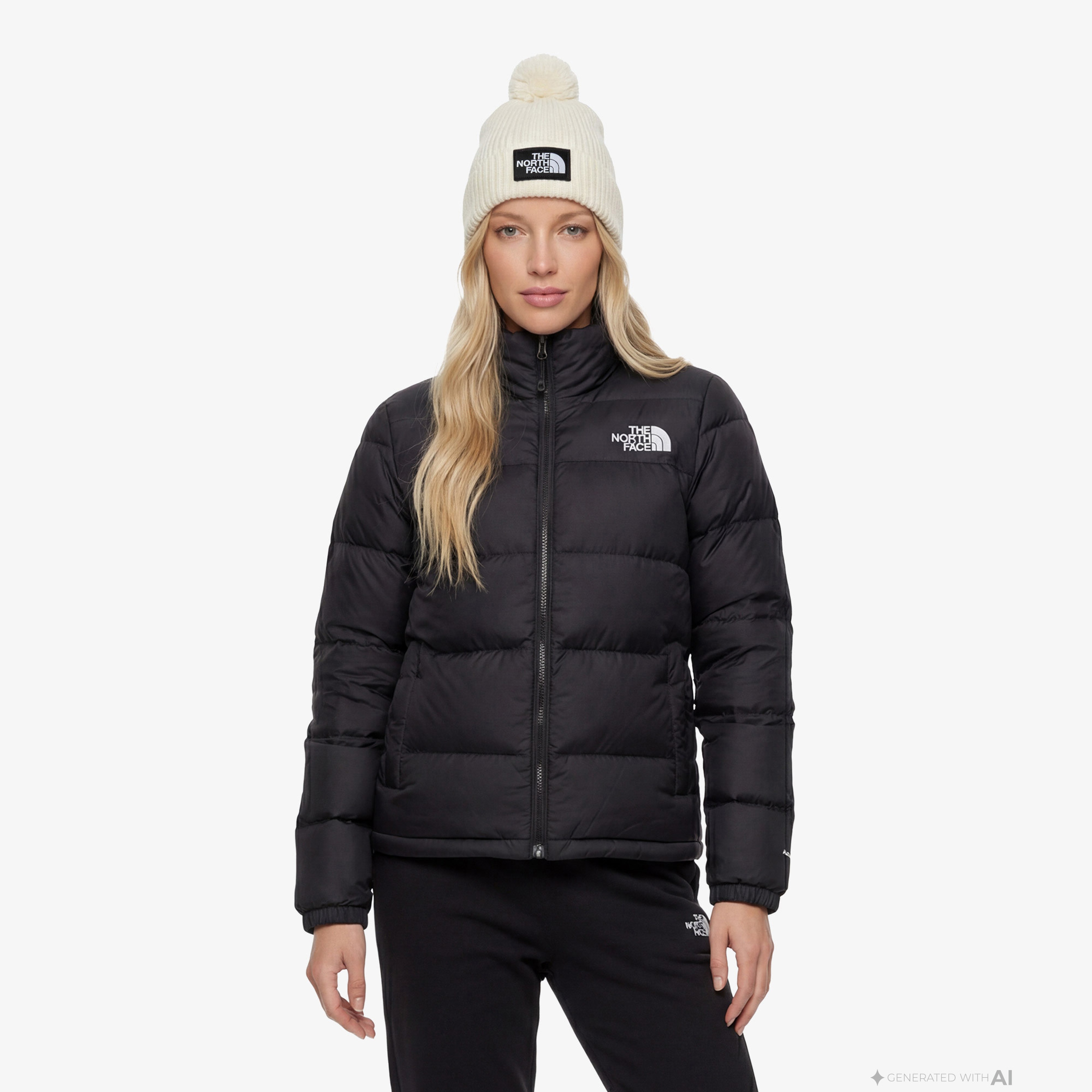 The North Face Erebus Down Kadın Siyah Outdoor Mont