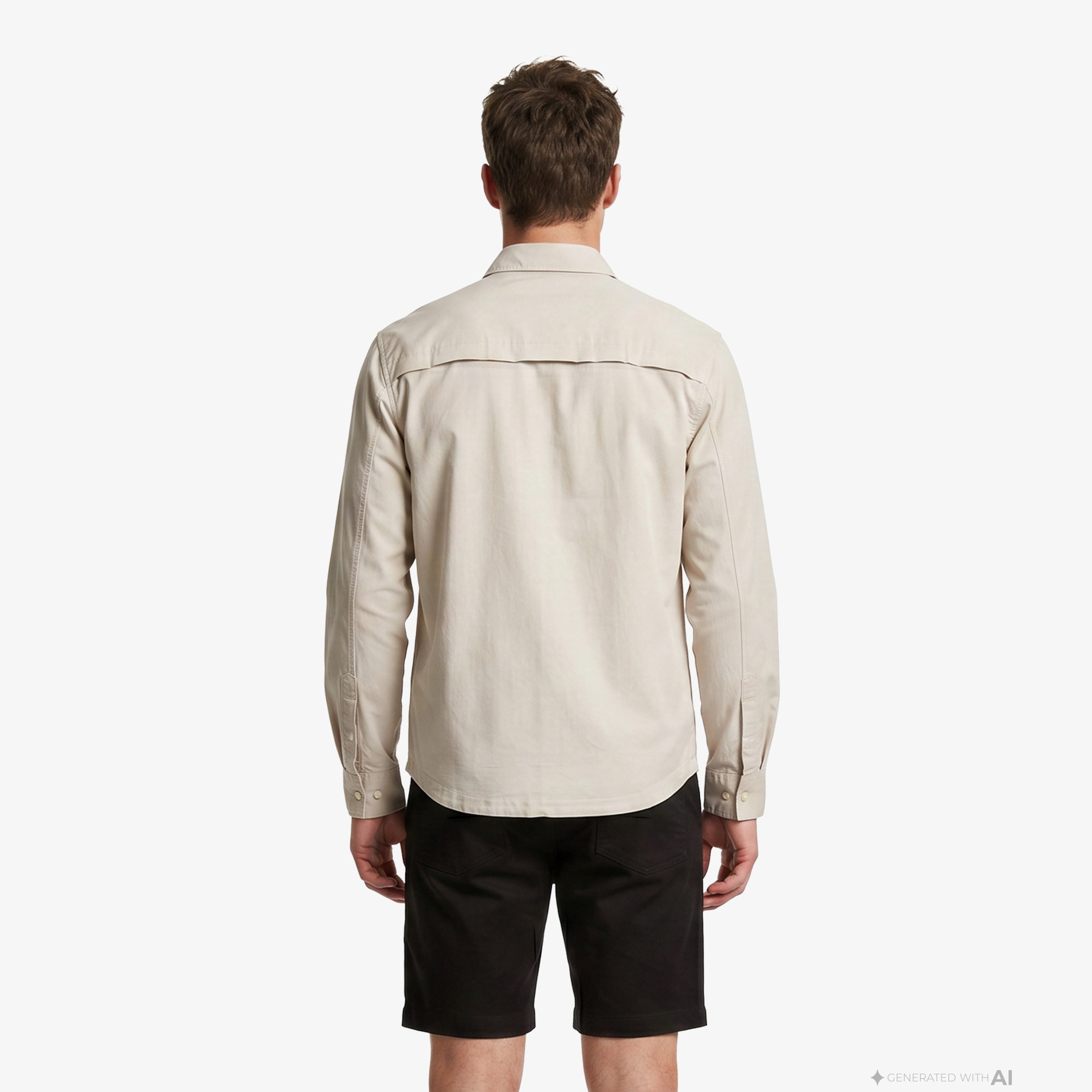Calvin Klein Cotton Nylon Erkek Beyaz Gömlek