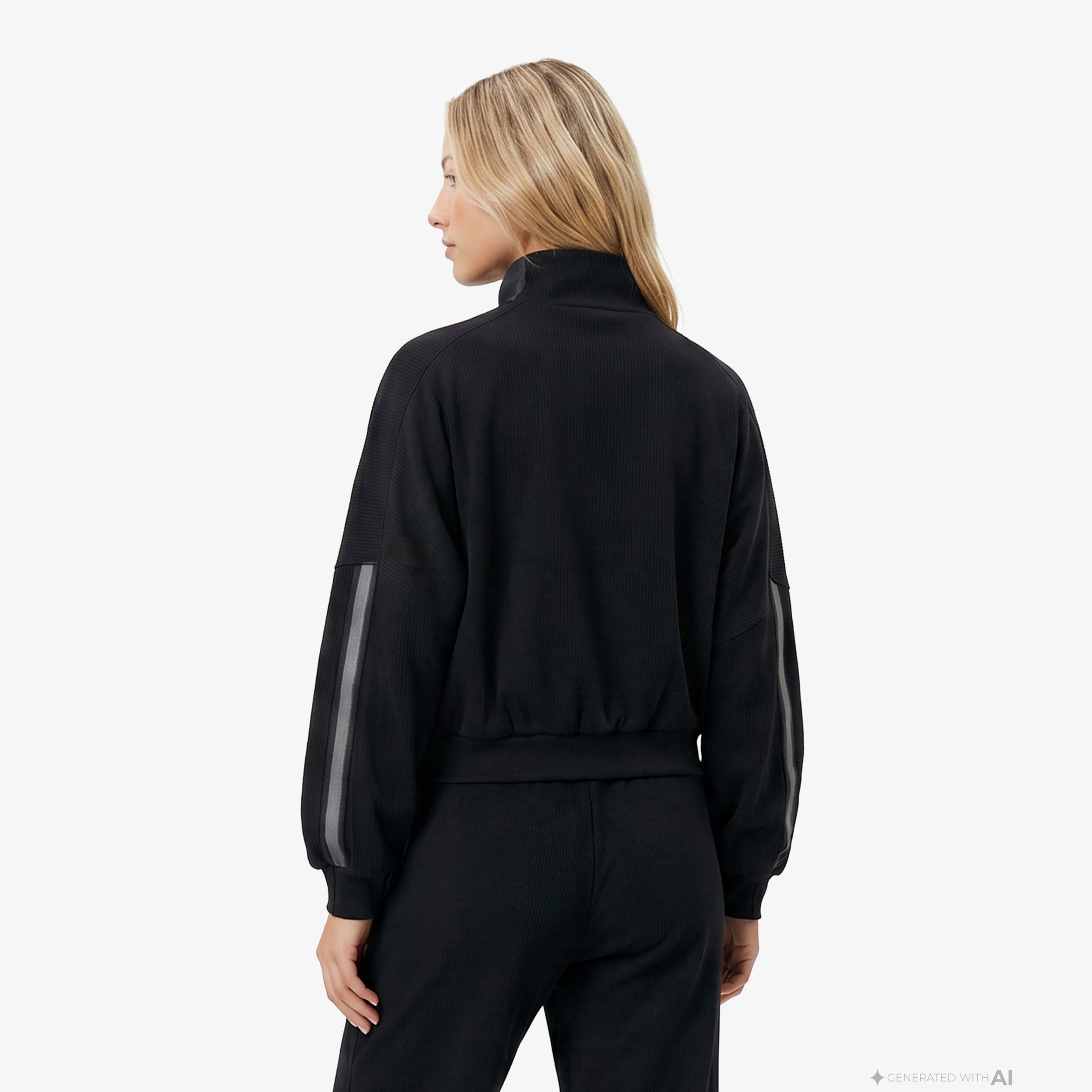 Anta Fearless Trip Kadın Siyah Sweatshirt