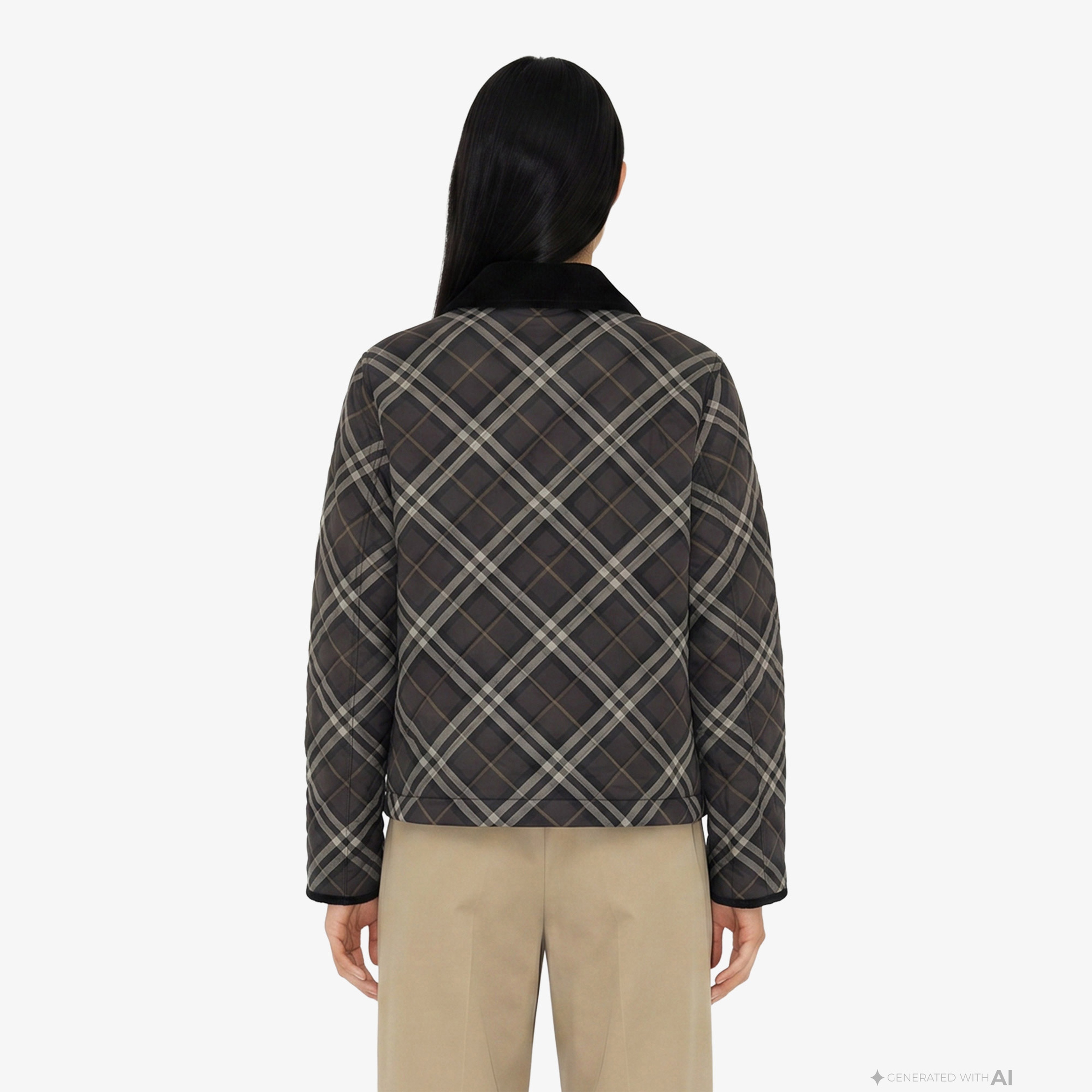 Burberry Oldham Kadın Kahverengi Mont