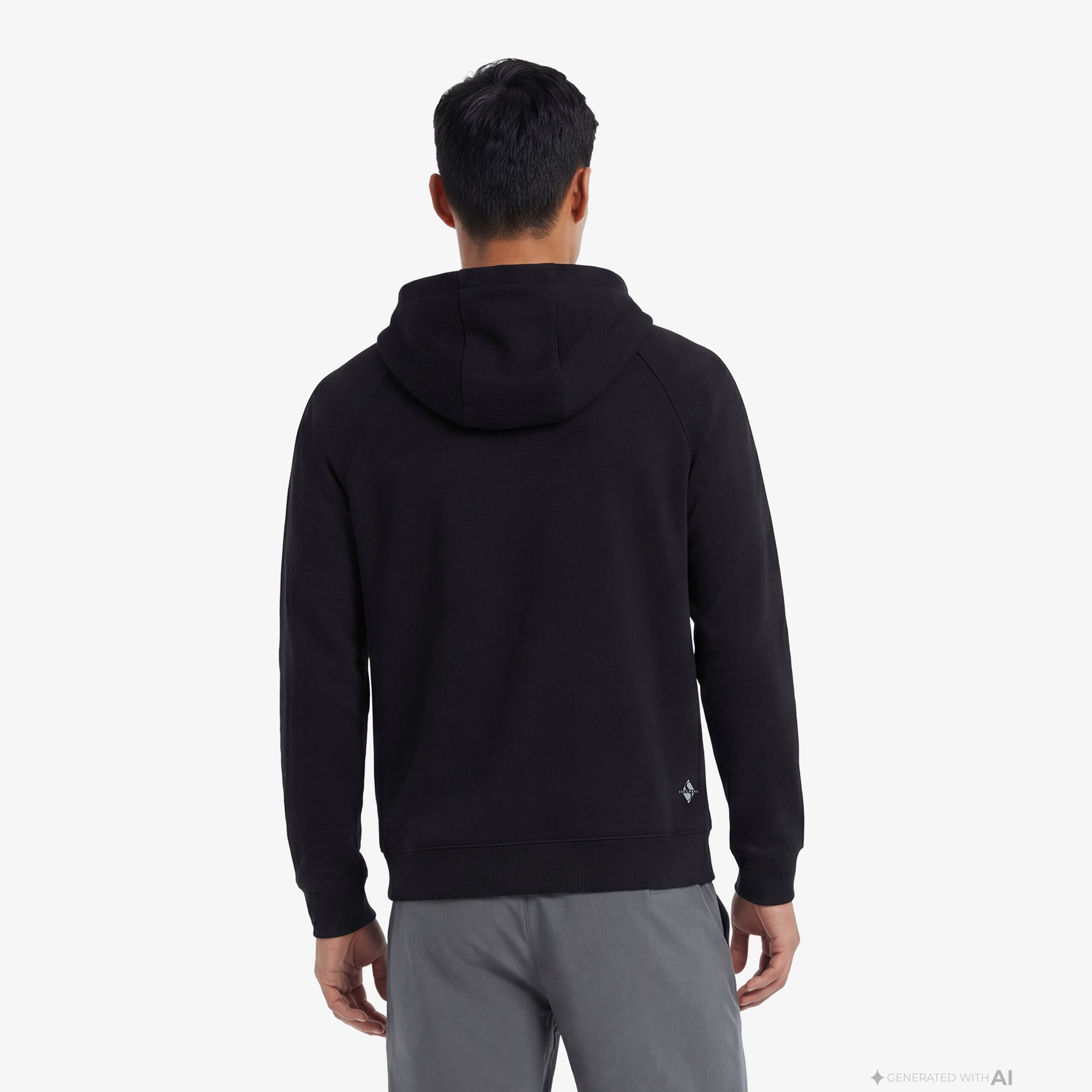 Skechers Scuba Coll. Erkek Siyah Hoodie