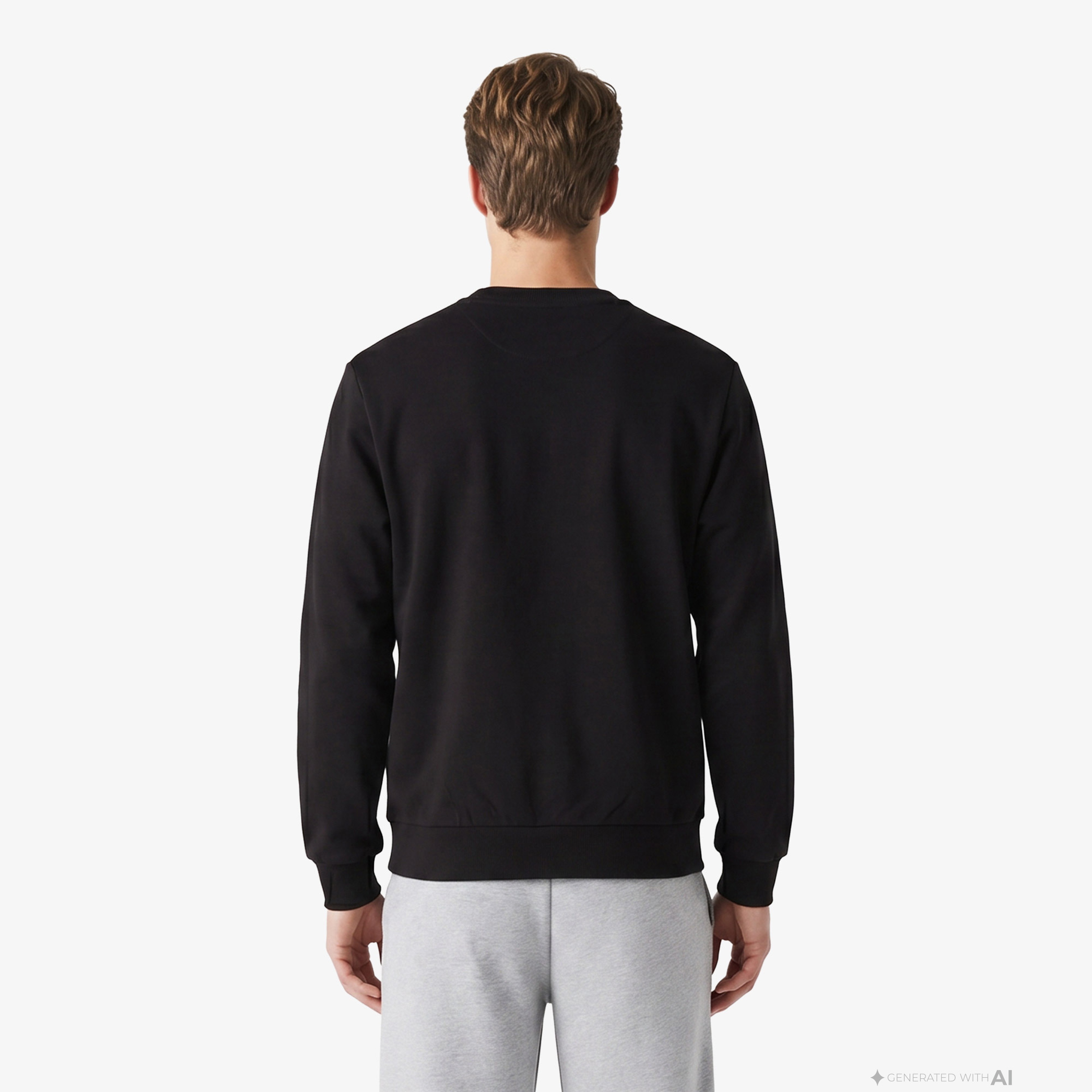 Lacoste Erkek Kahverengi Sweatshirt