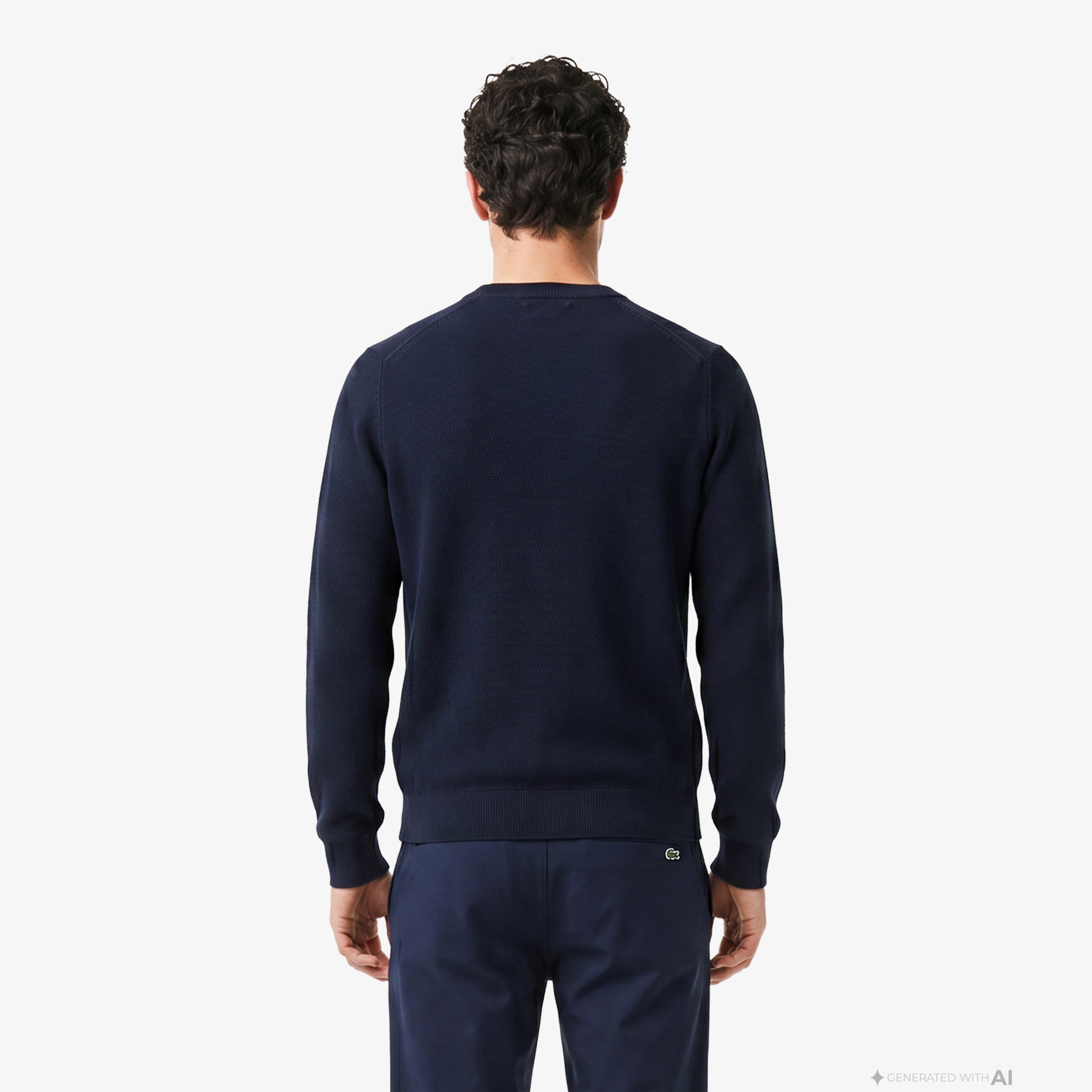 Lacoste Erkek Lacivert Kazak