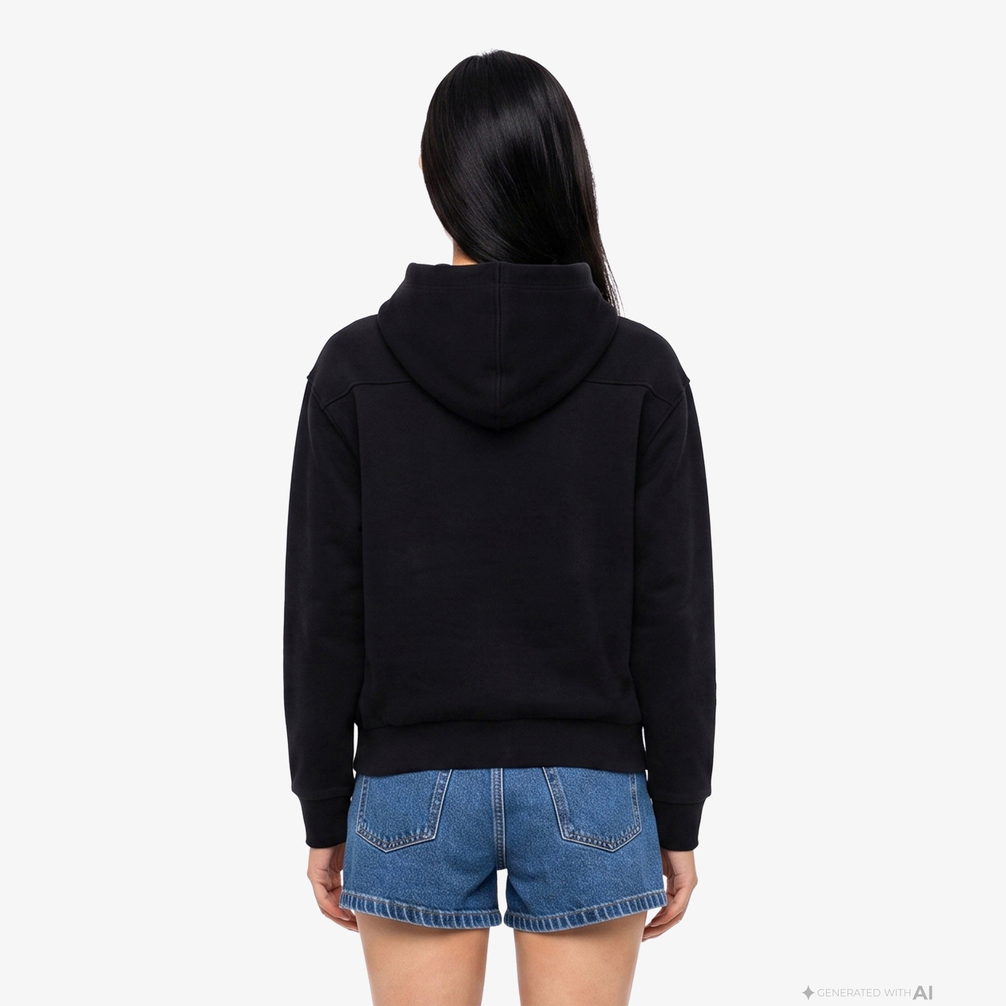 Lacoste Kadın Lacivert Hoodie