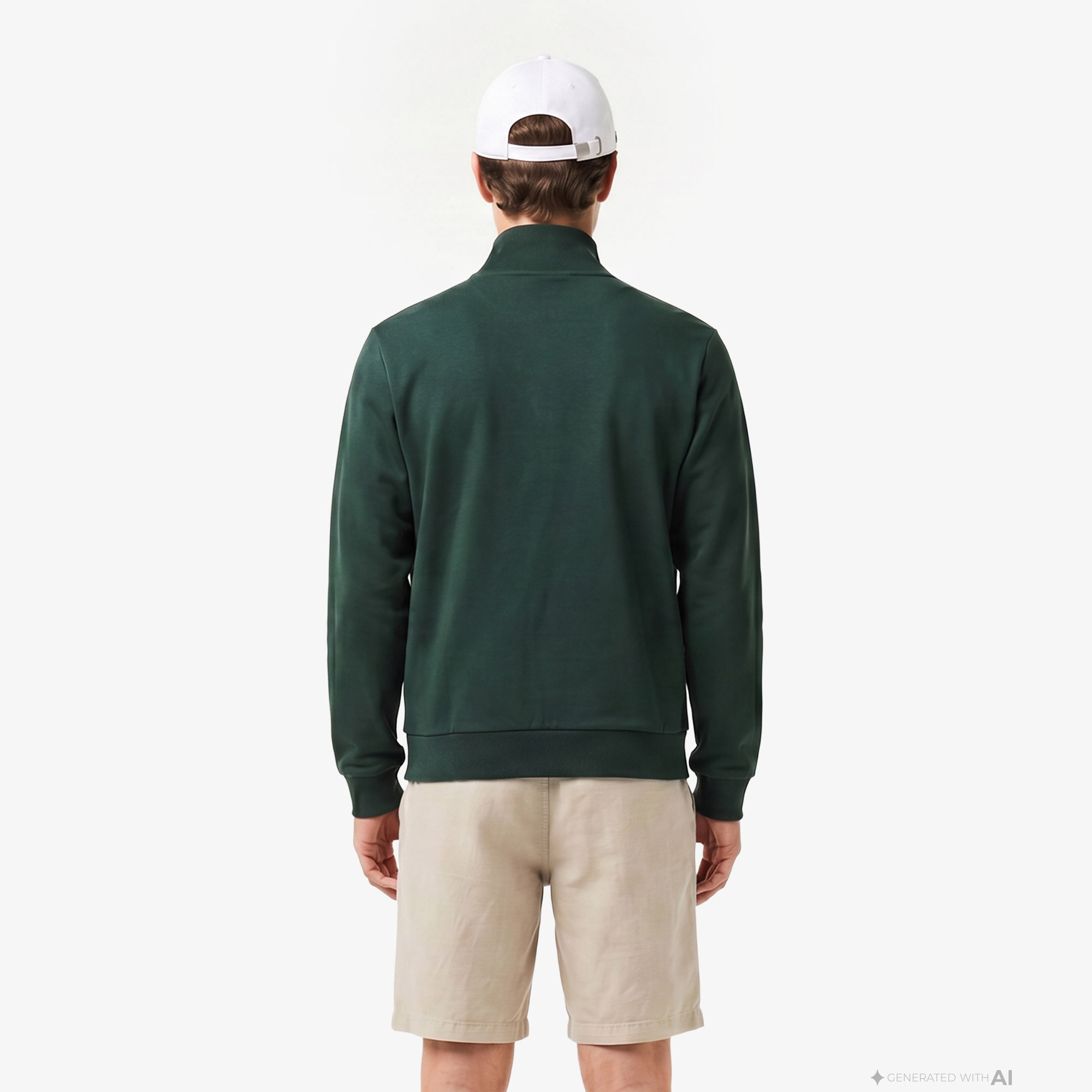 Lacoste Erkek Yeşil Sweatshirt