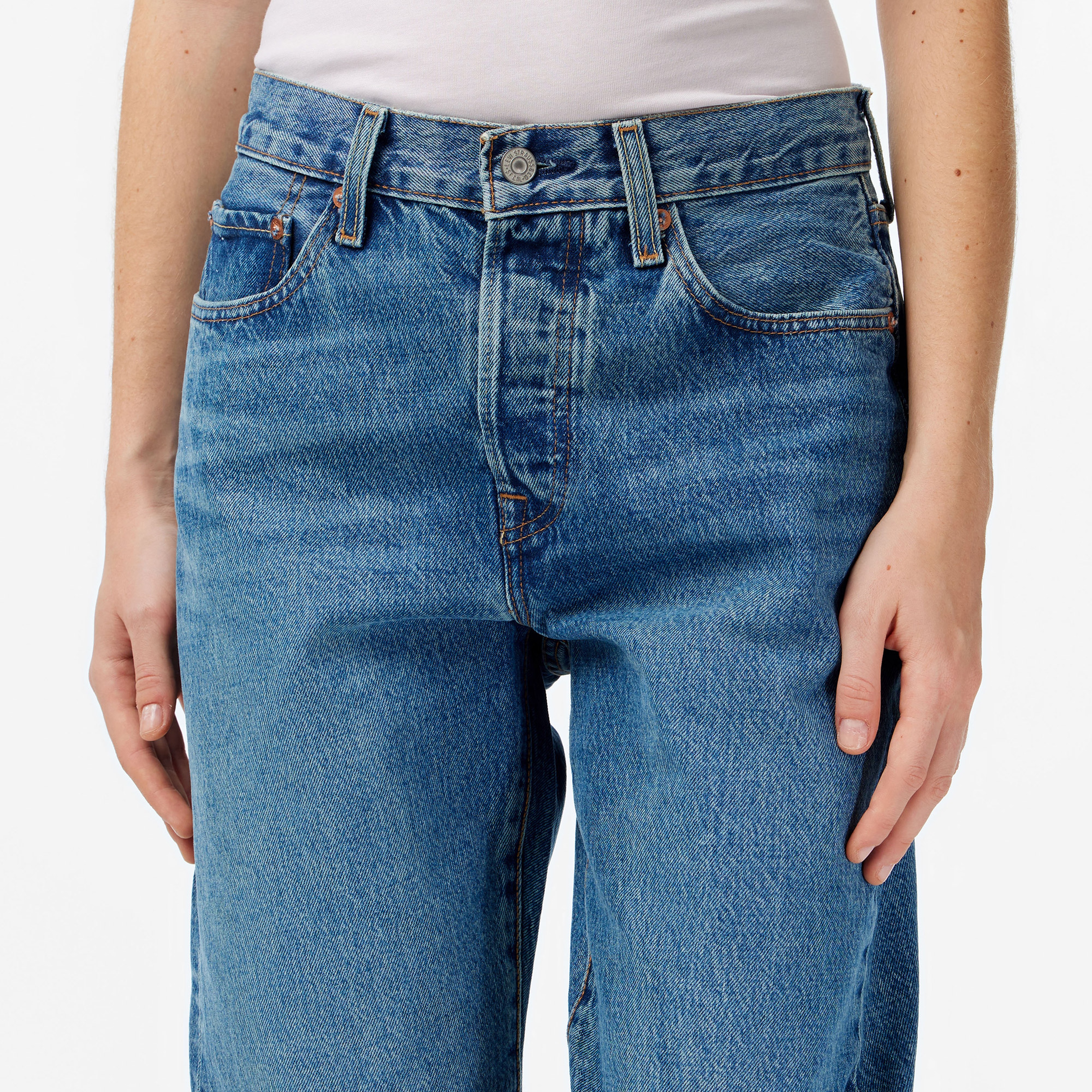 Levi's 501 Original Kadın Mavi Jean