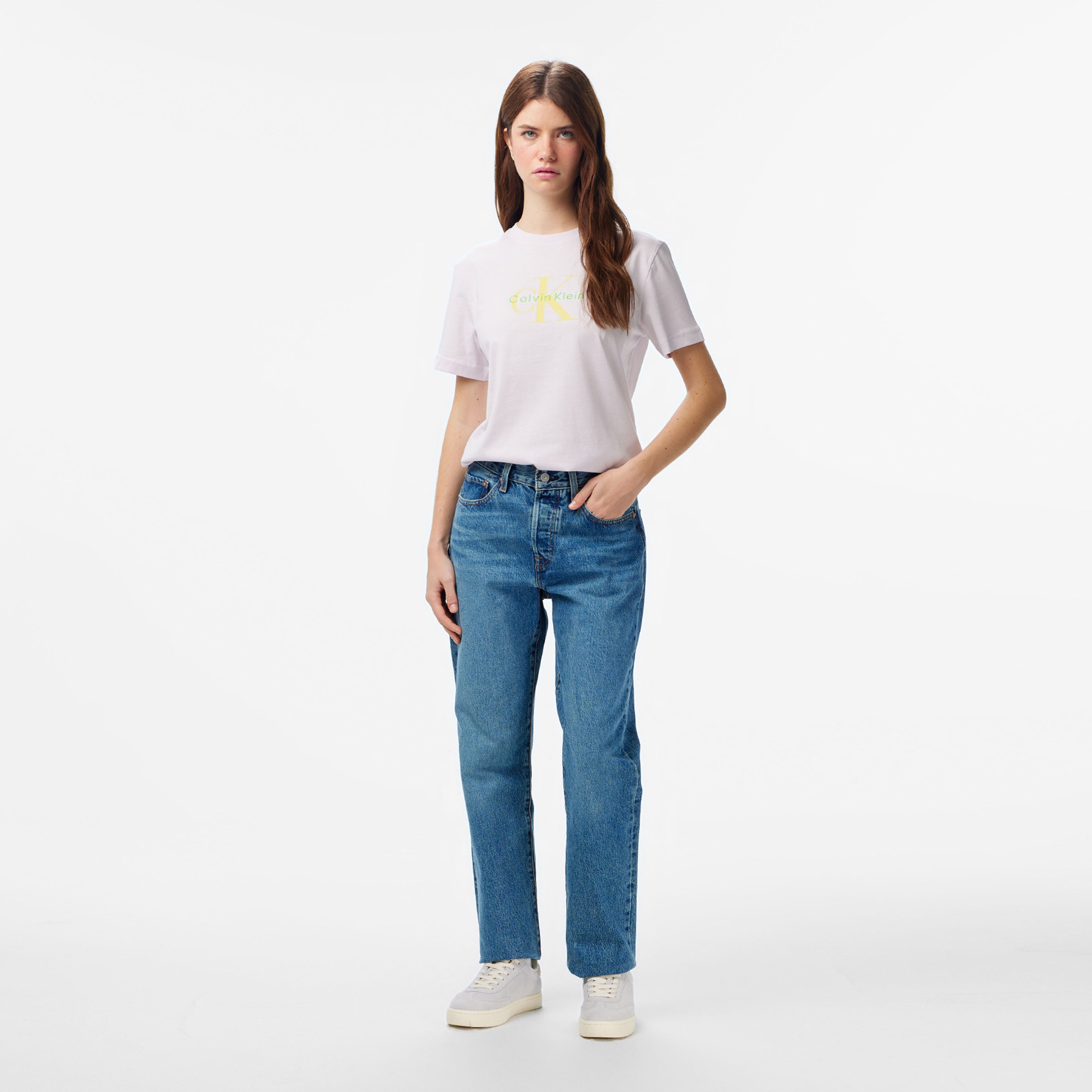 Levi's 501 Original Kadın Mavi Jean