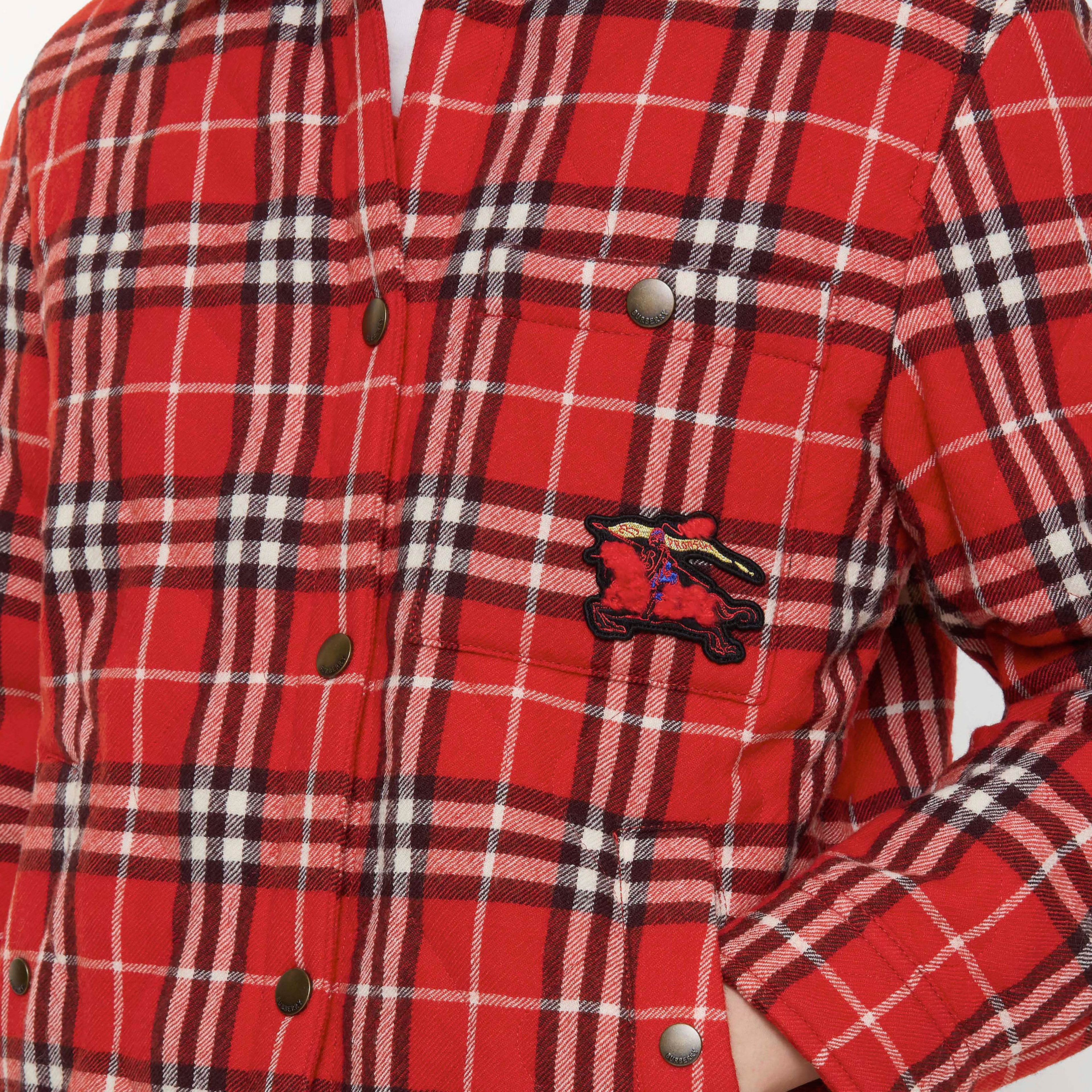 Burberry Vale Kadın Kırmızı Ceket