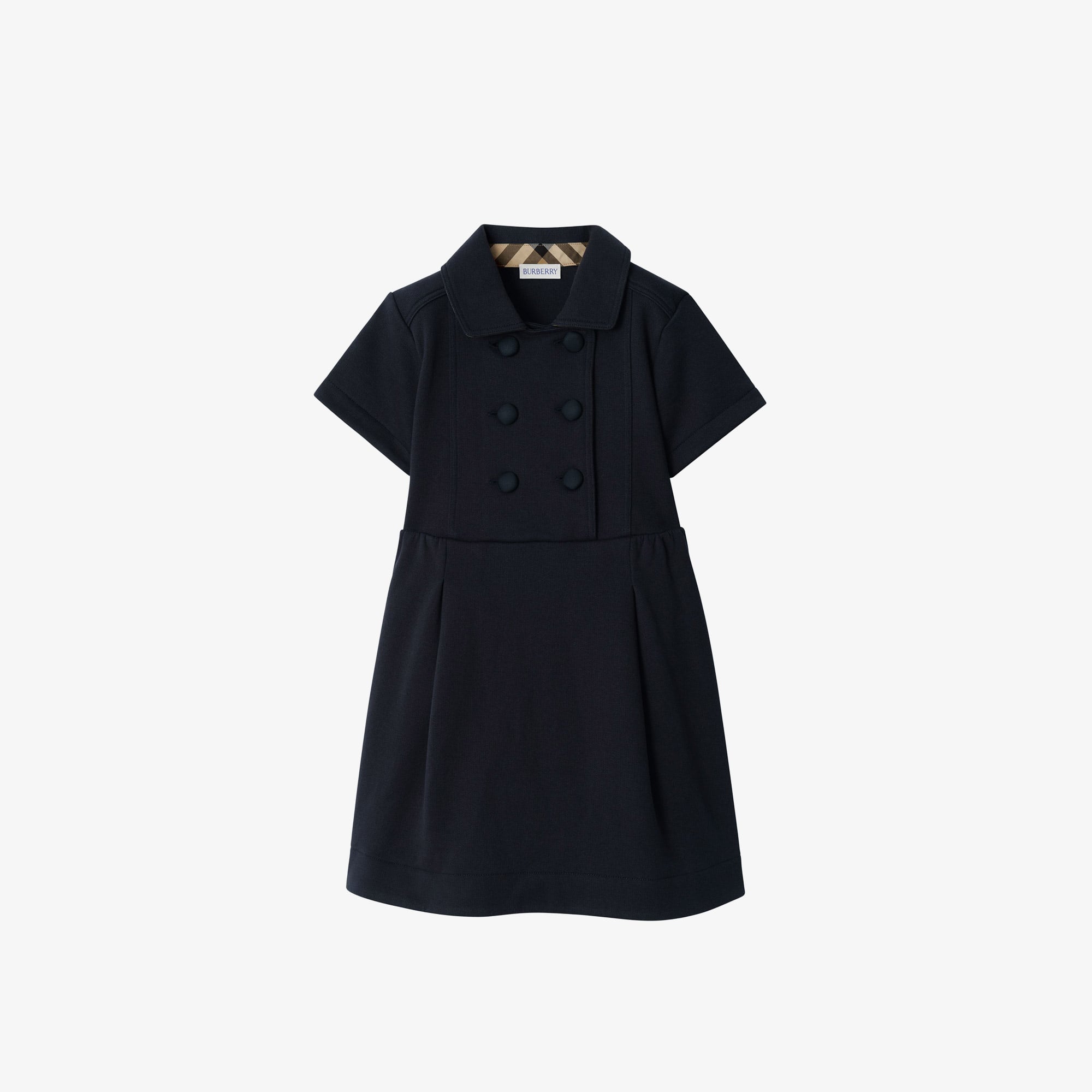 Burberry Elvıe Çocuk Lacivert Elbise