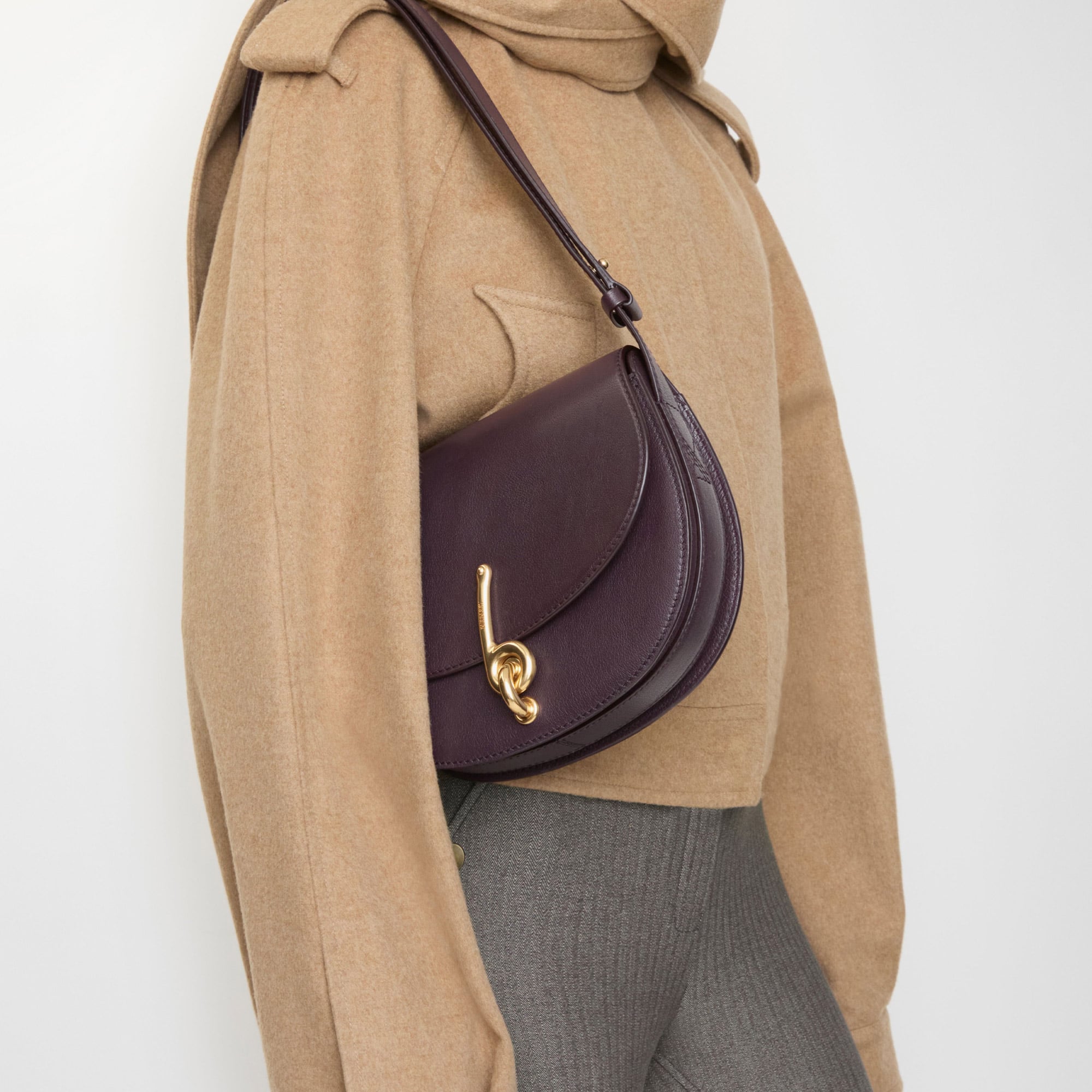 Burberry Bridle Kadın Bordo Çanta