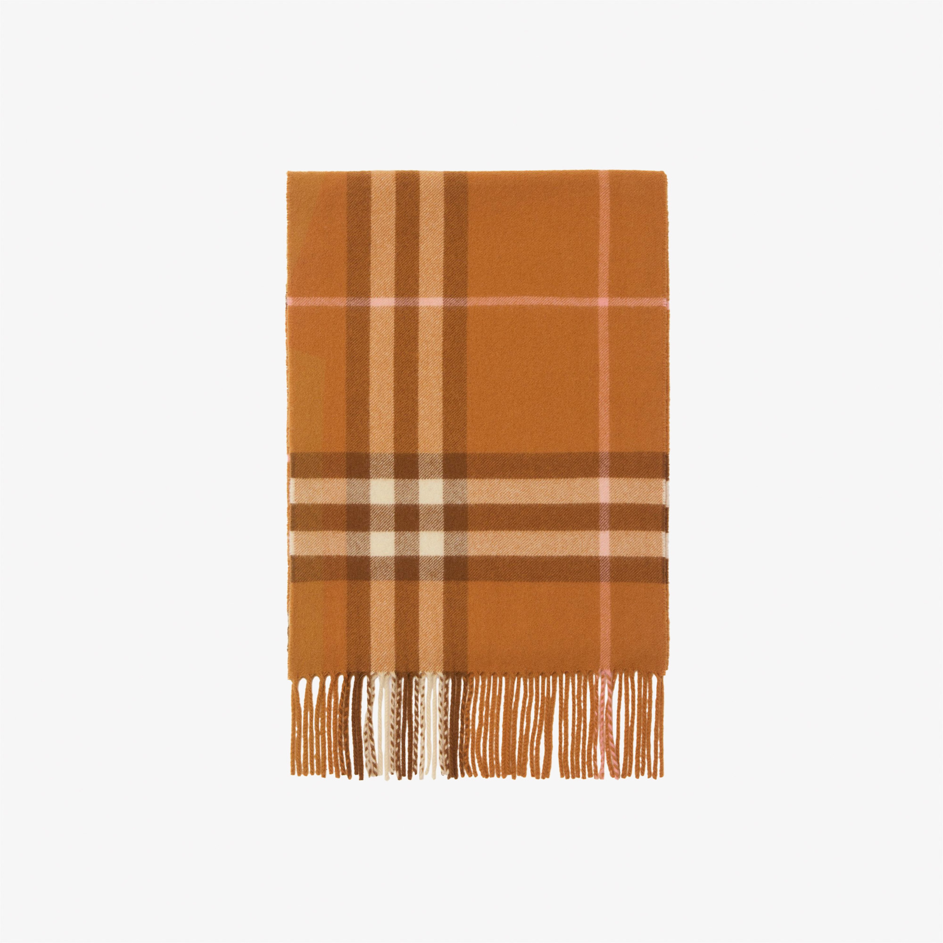 Burberry Gıant Check Kadın Turuncu Atkı
