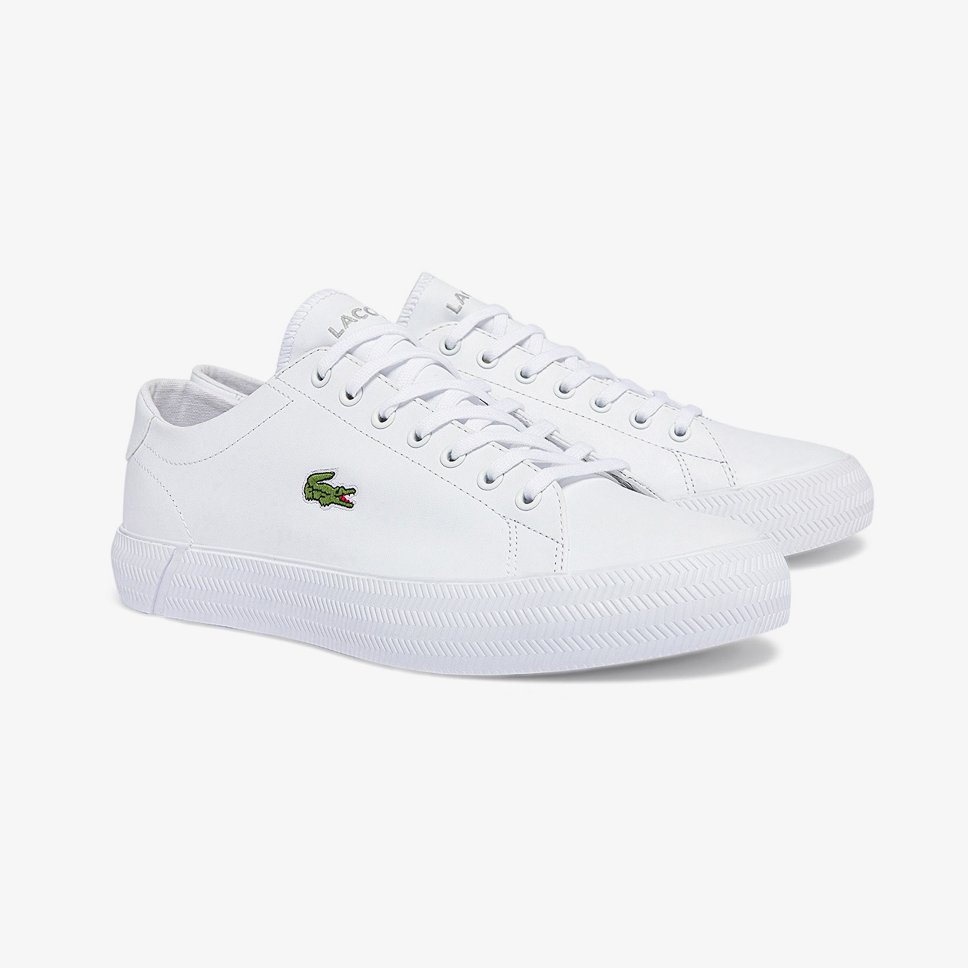 Lacoste Erkek Gripshot Deri Beyaz Sneaker