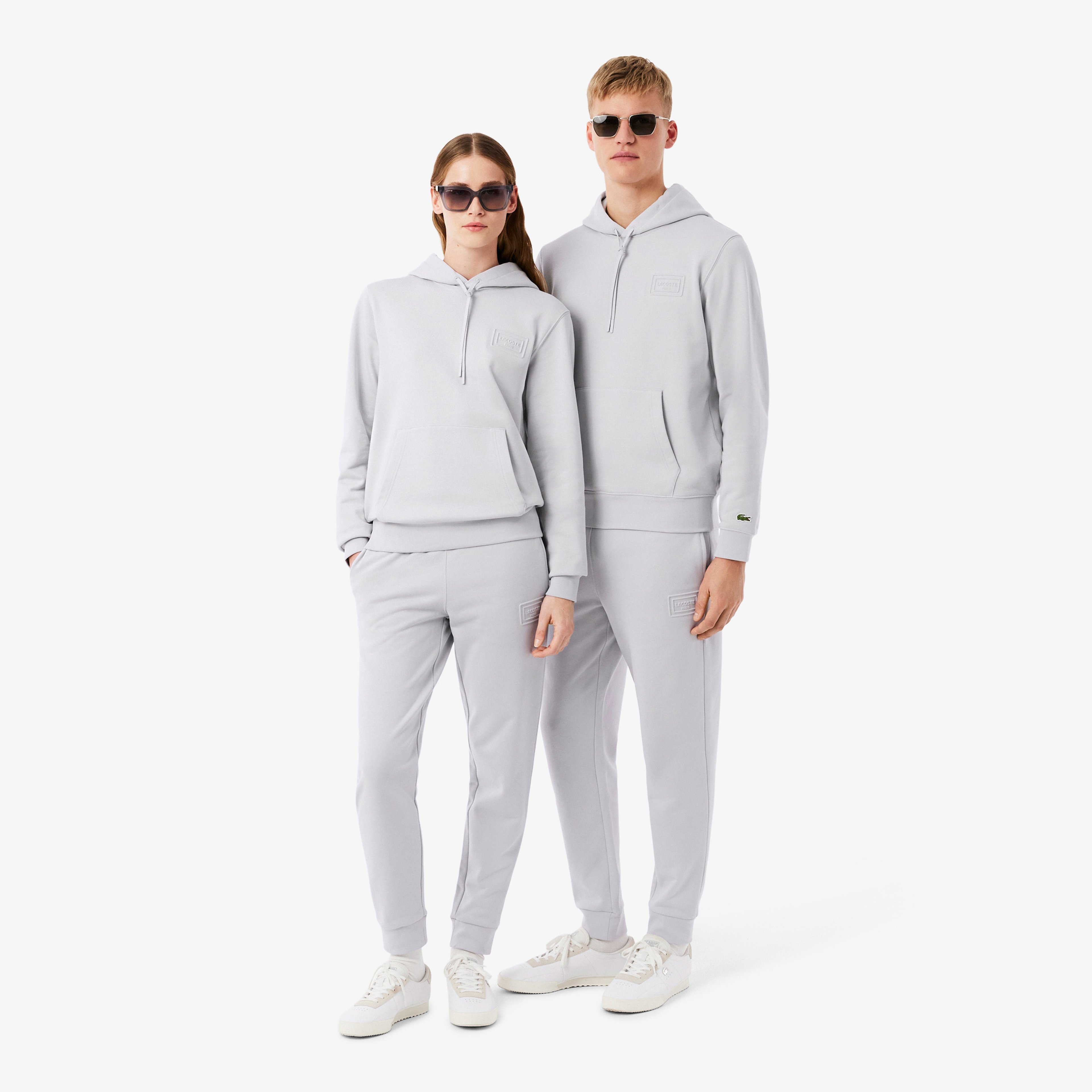 Lacoste Unisex Tapered Fit Gri Eşofman Altı