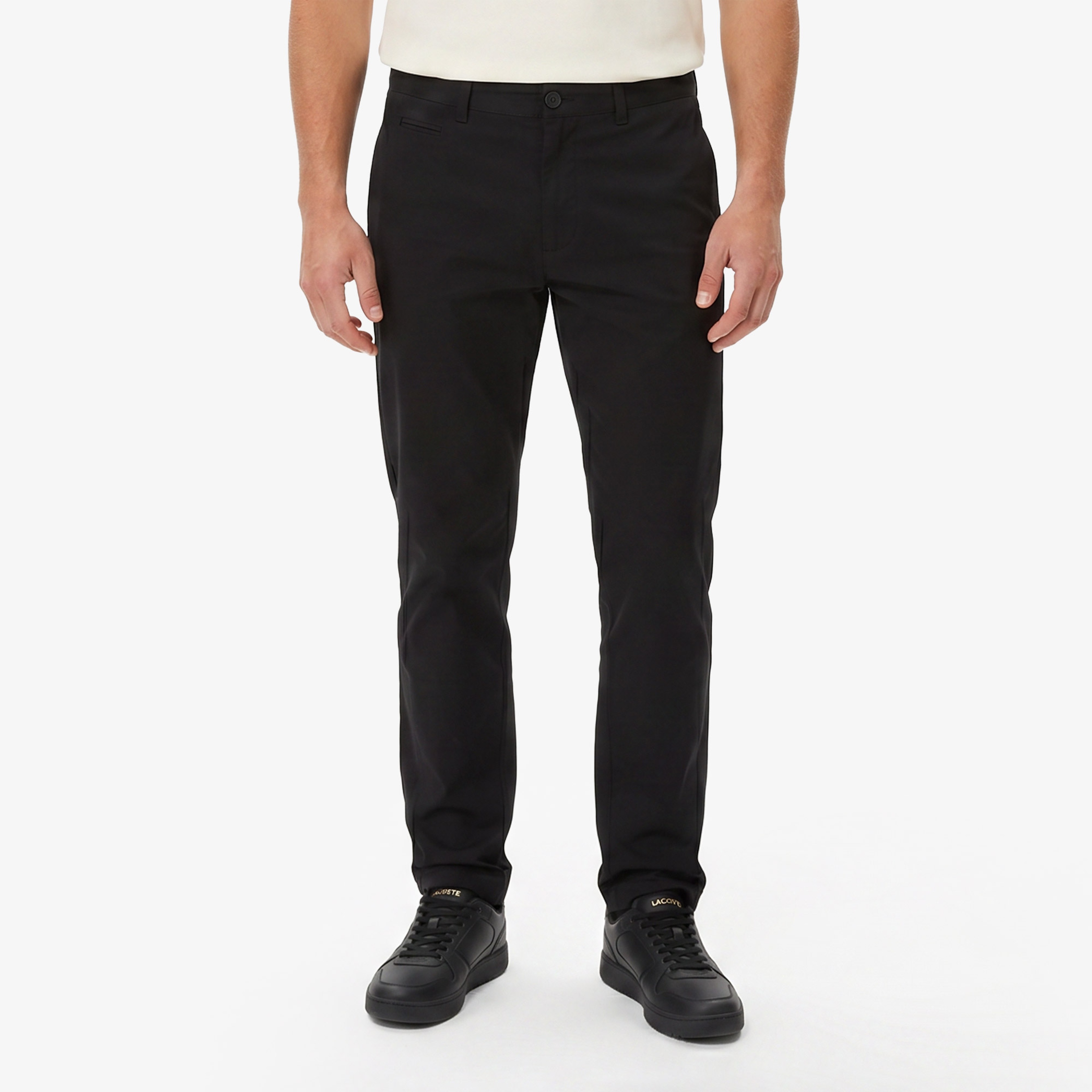 Lacoste Slim Fit Erkek Siyah Pantolon
