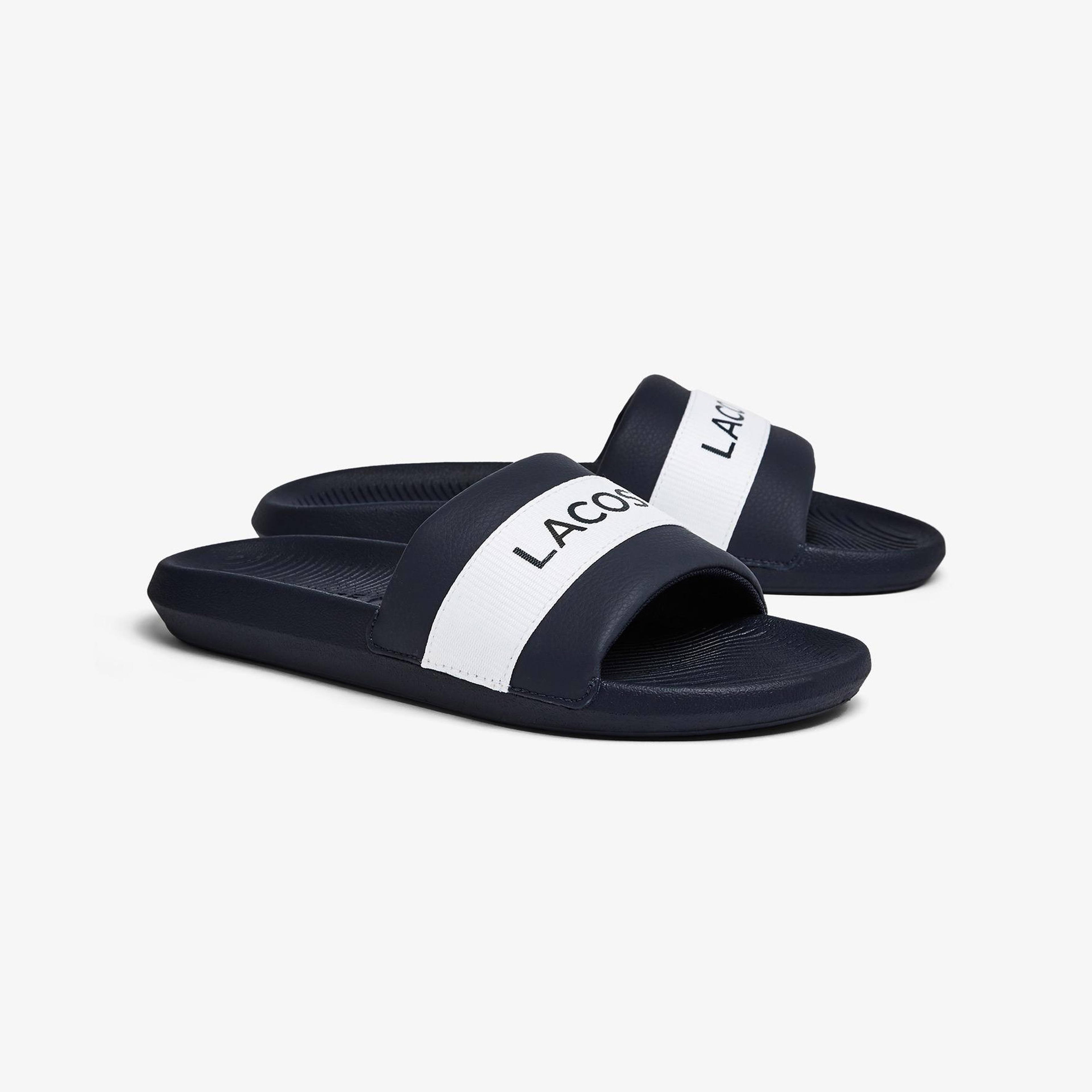 Lacoste Croco Erkek Lacivert Terlik