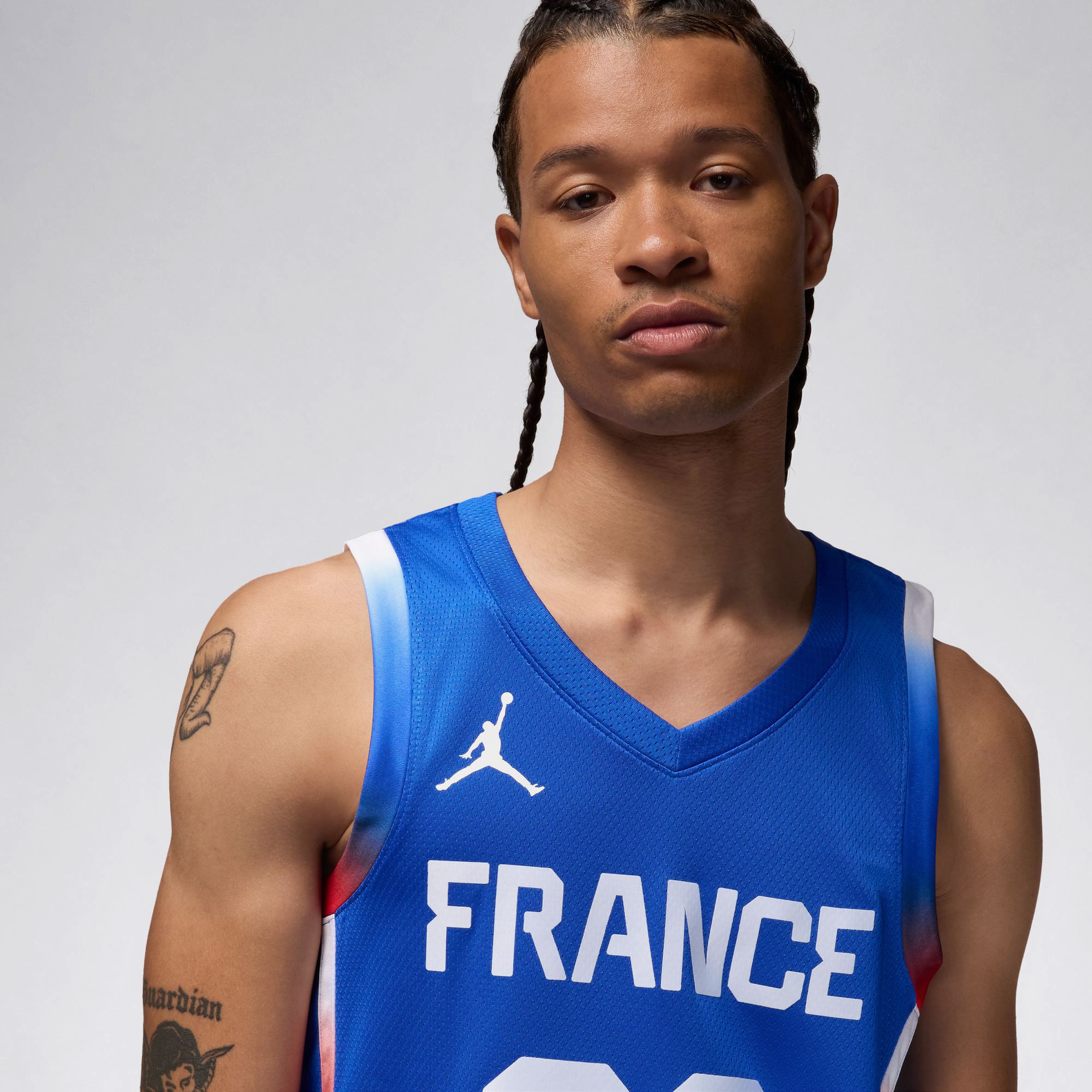 Nike Victor Wembanyama France Limited Road Erkek Mavi Basketbol Forması
