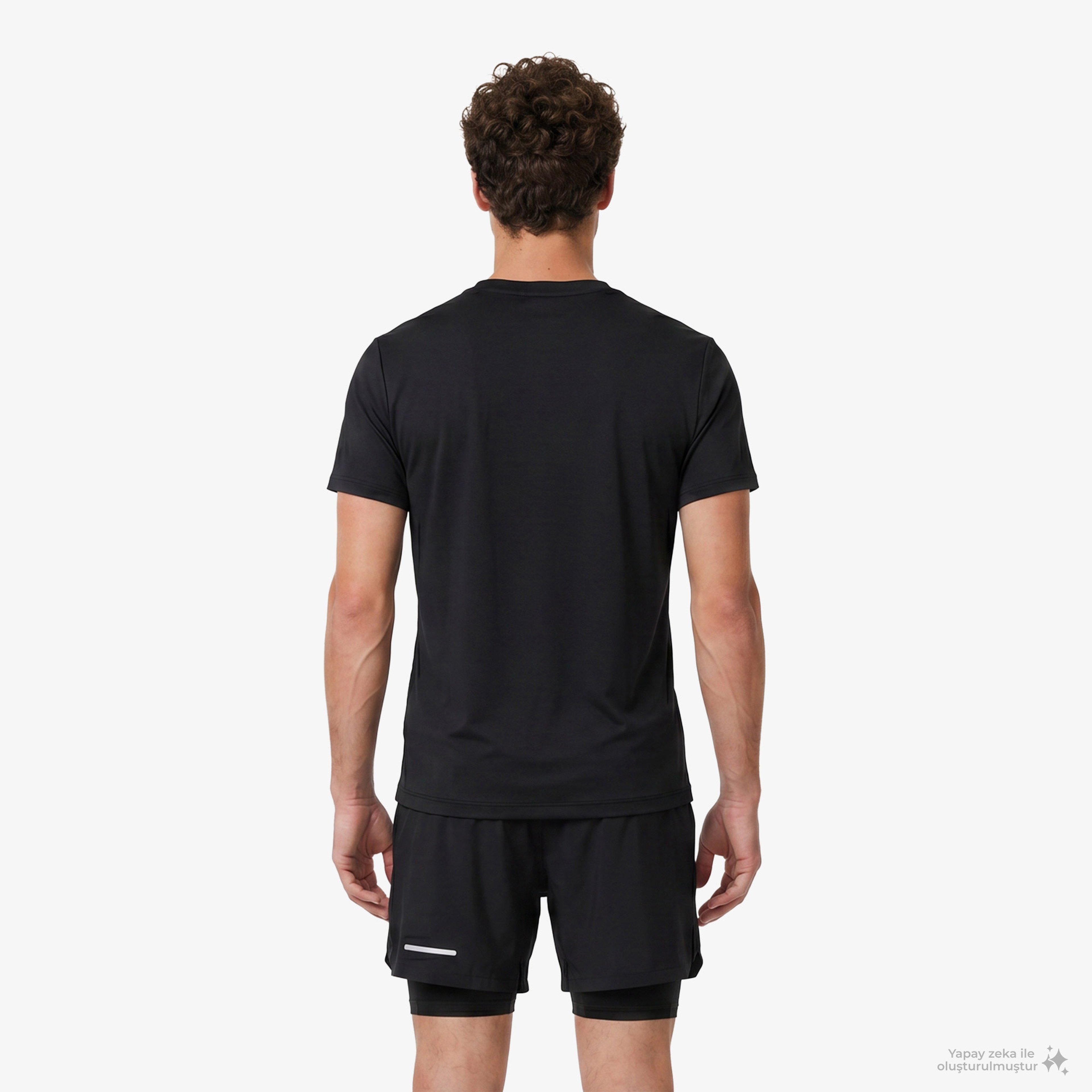 Energetics Gio Ss Erkek Siyah Antrenman T-Shirt