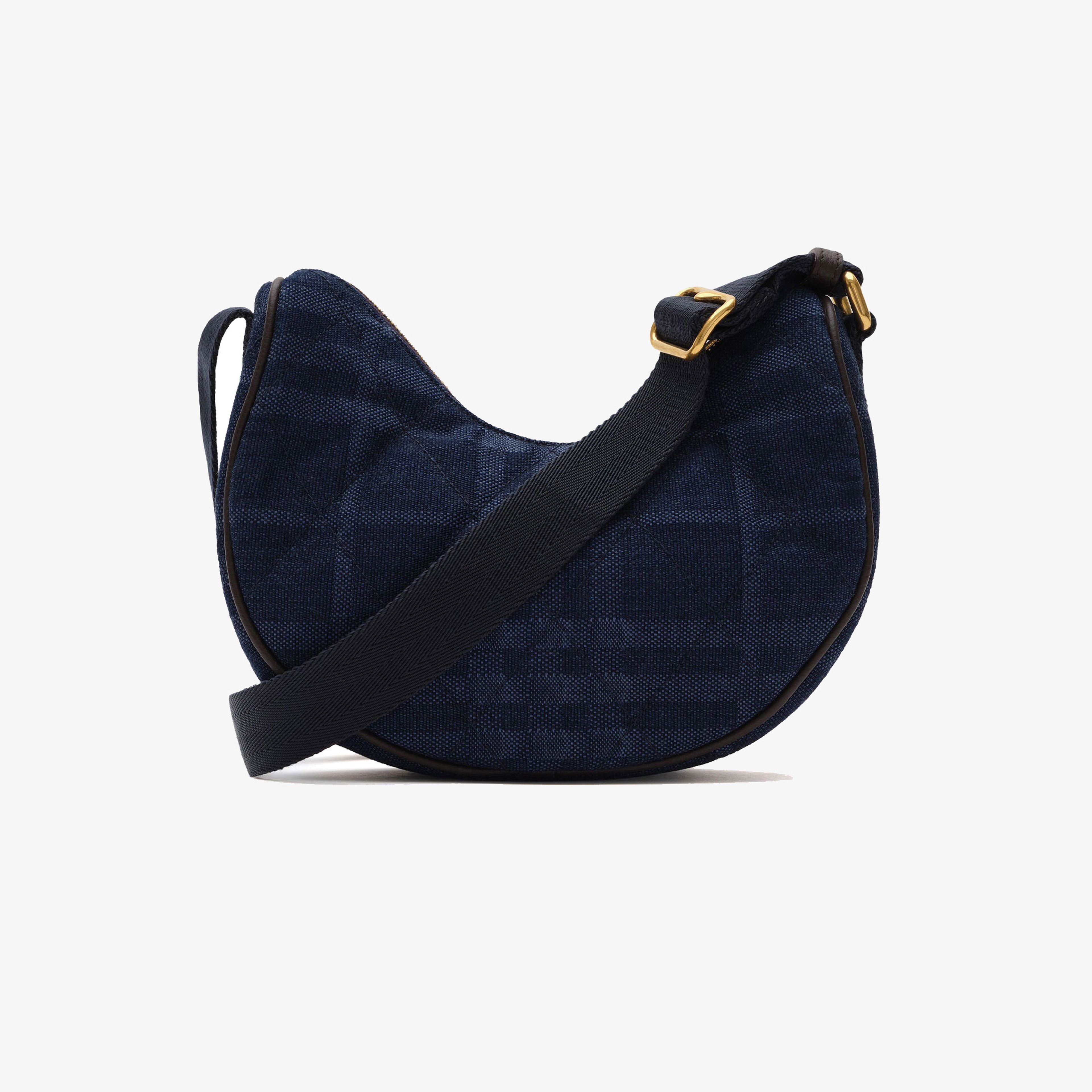 Burberry Horseshoe Kadın Lacivert El Çantası